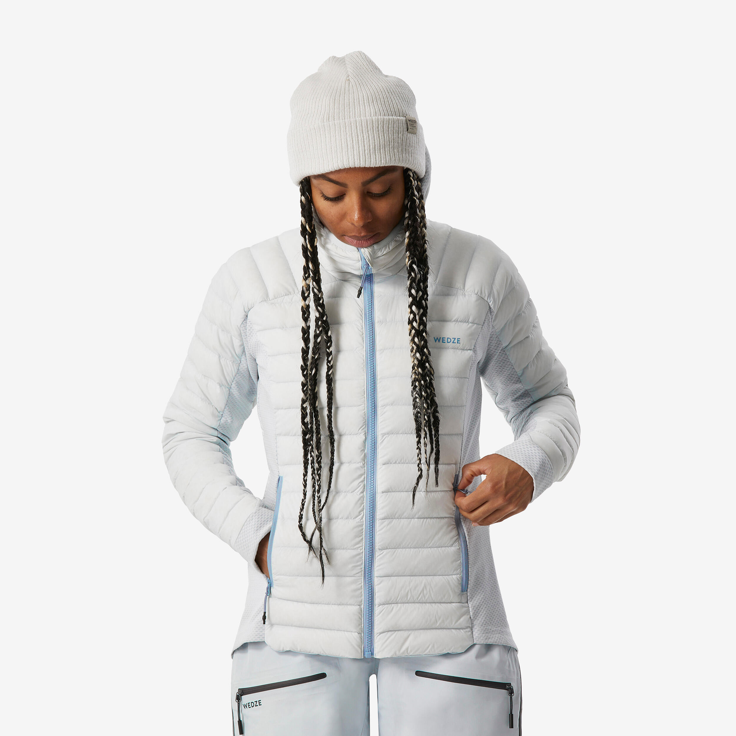 Womenâs Warm and Breathable Down Ski Jacket, FR 900