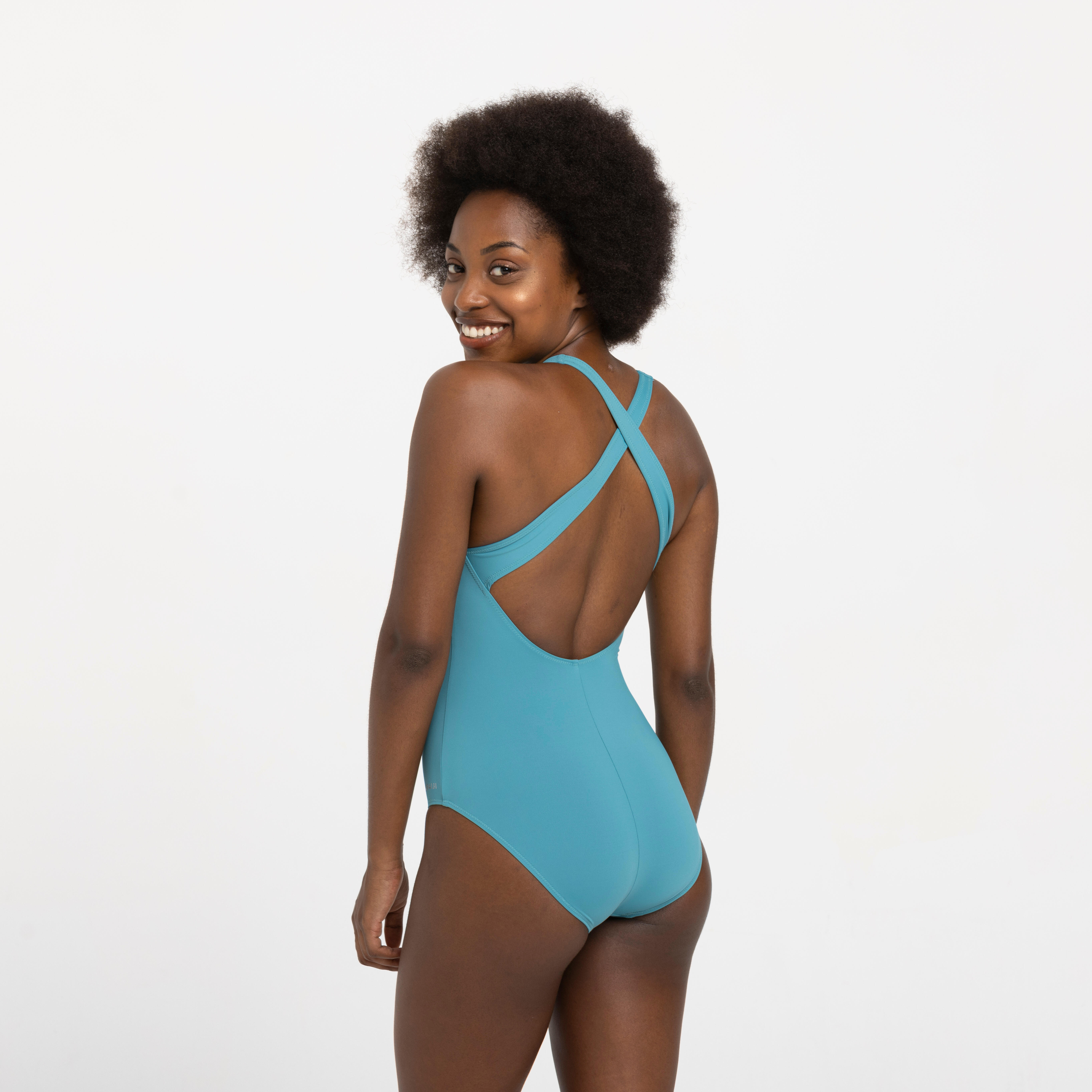 Women's 1-Piece Swimsuit - Pearl