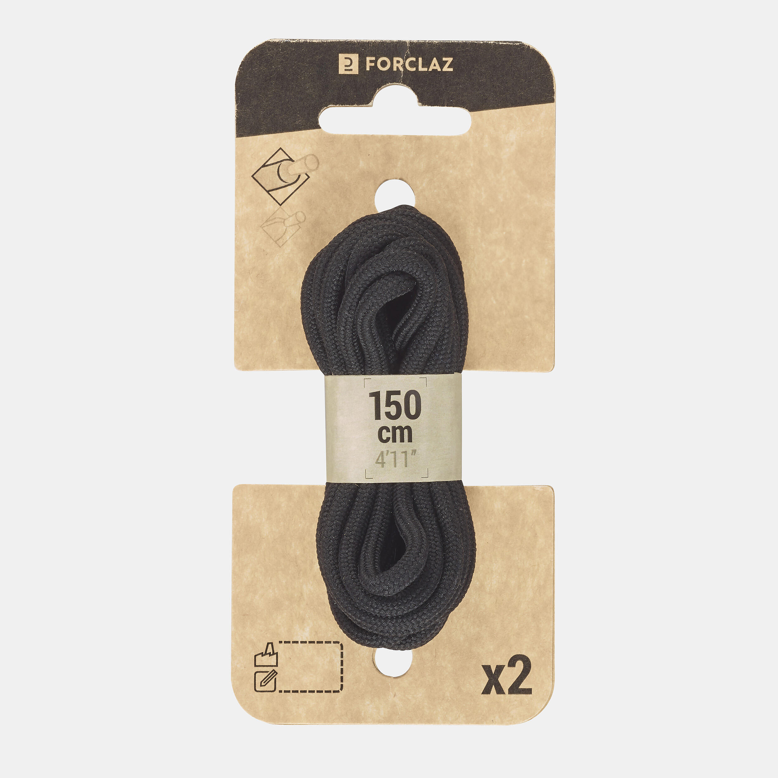 Hiking round laces
