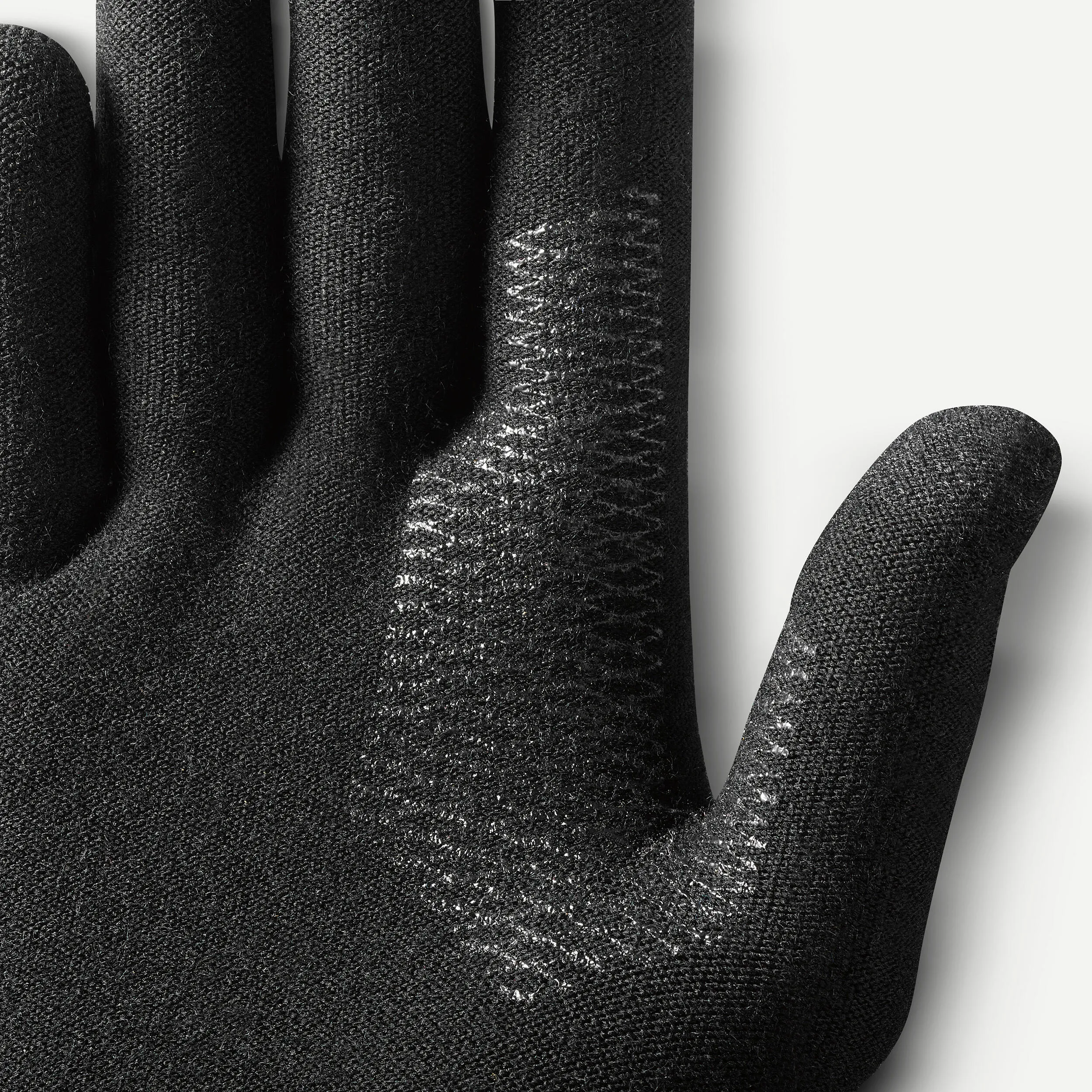 Hiking Seamless Liner Gloves - MT 500 Black
