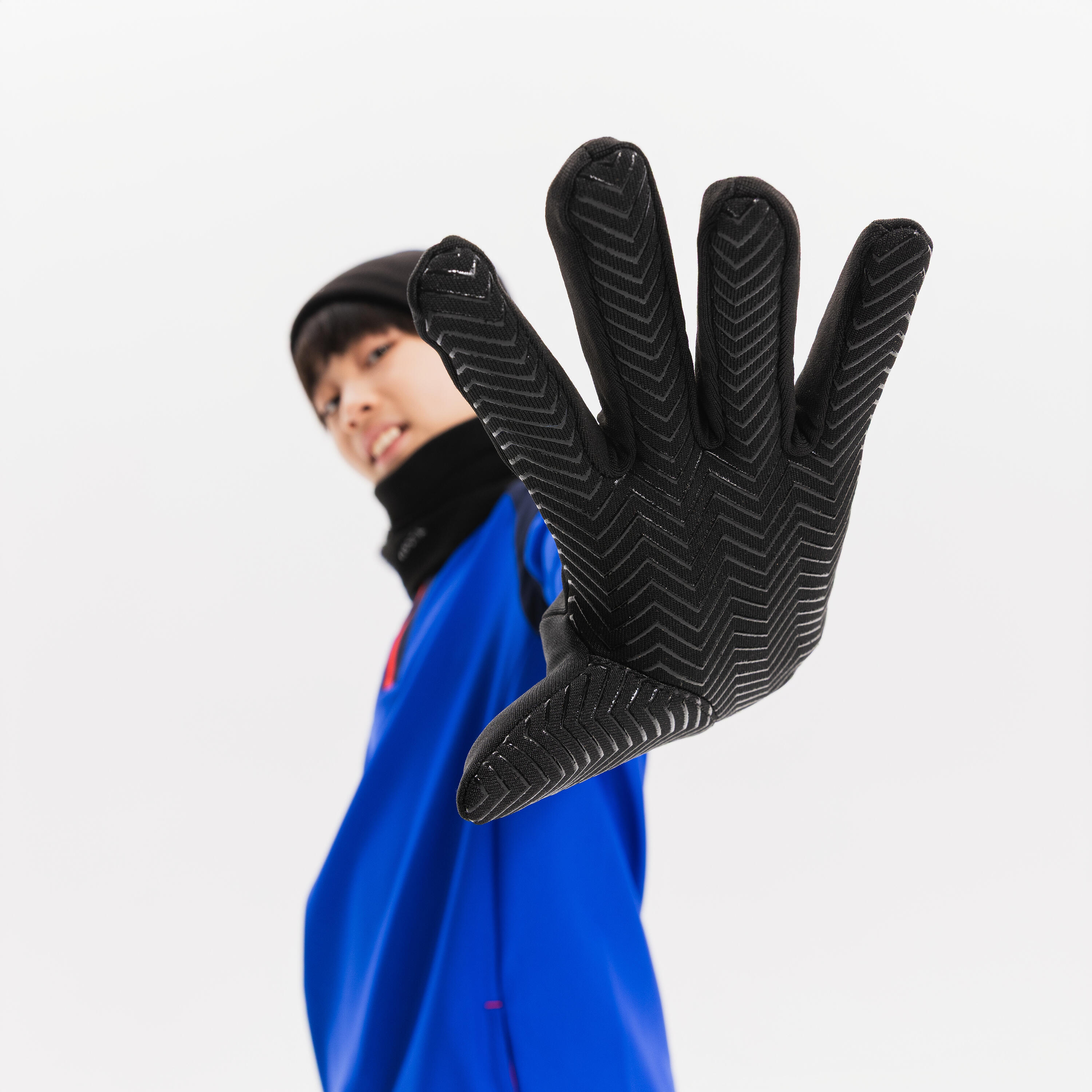 Kids' Soccer Gloves, Keepdry 500