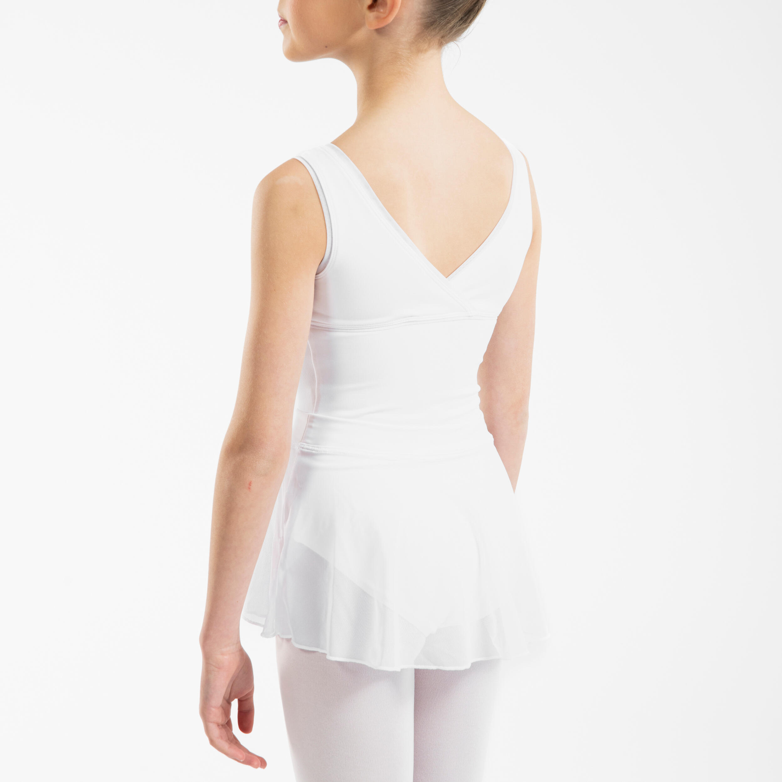 Kidsâ Ballet Leotard - 500 White