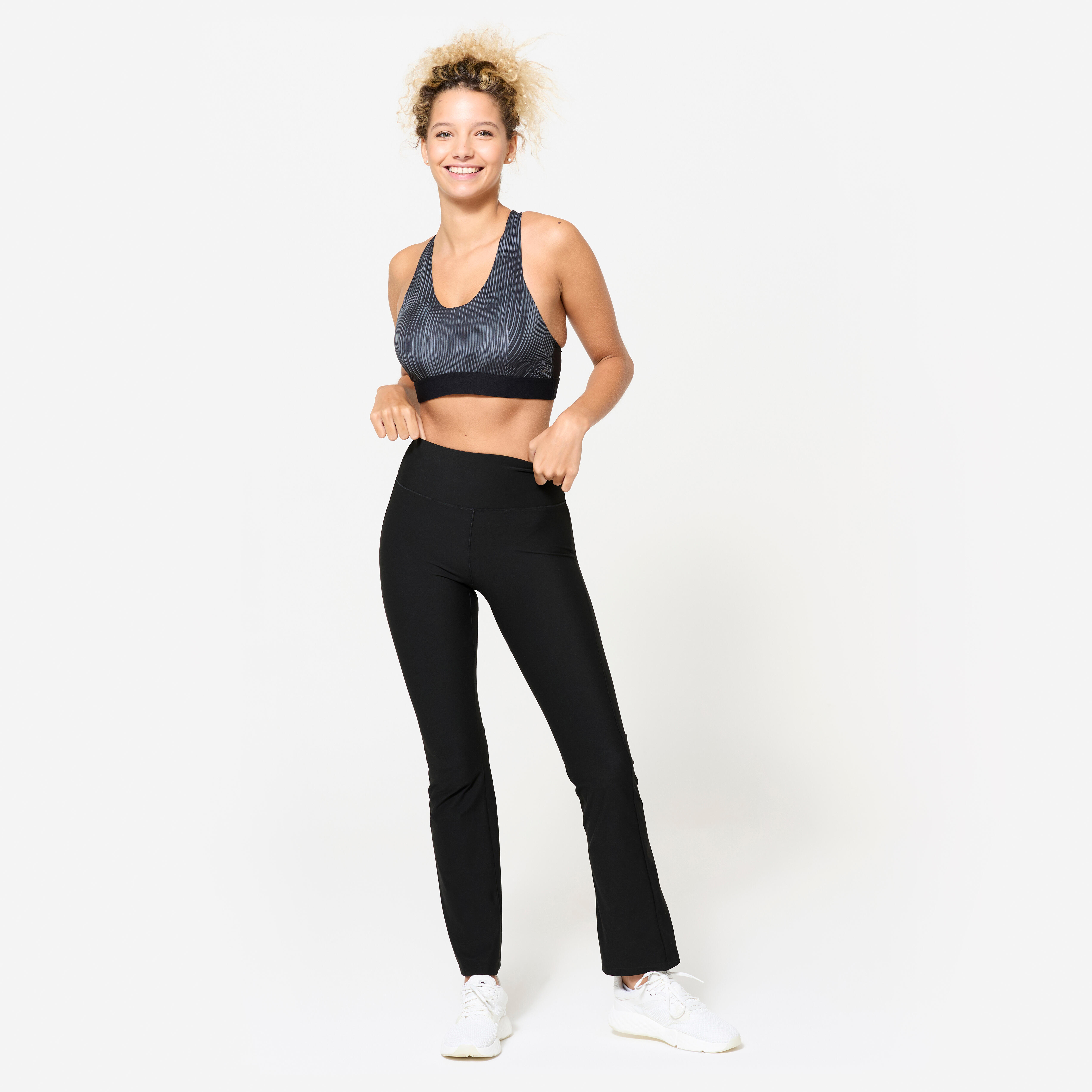 Womenâs Fitness Leggings â FTI 100 Black