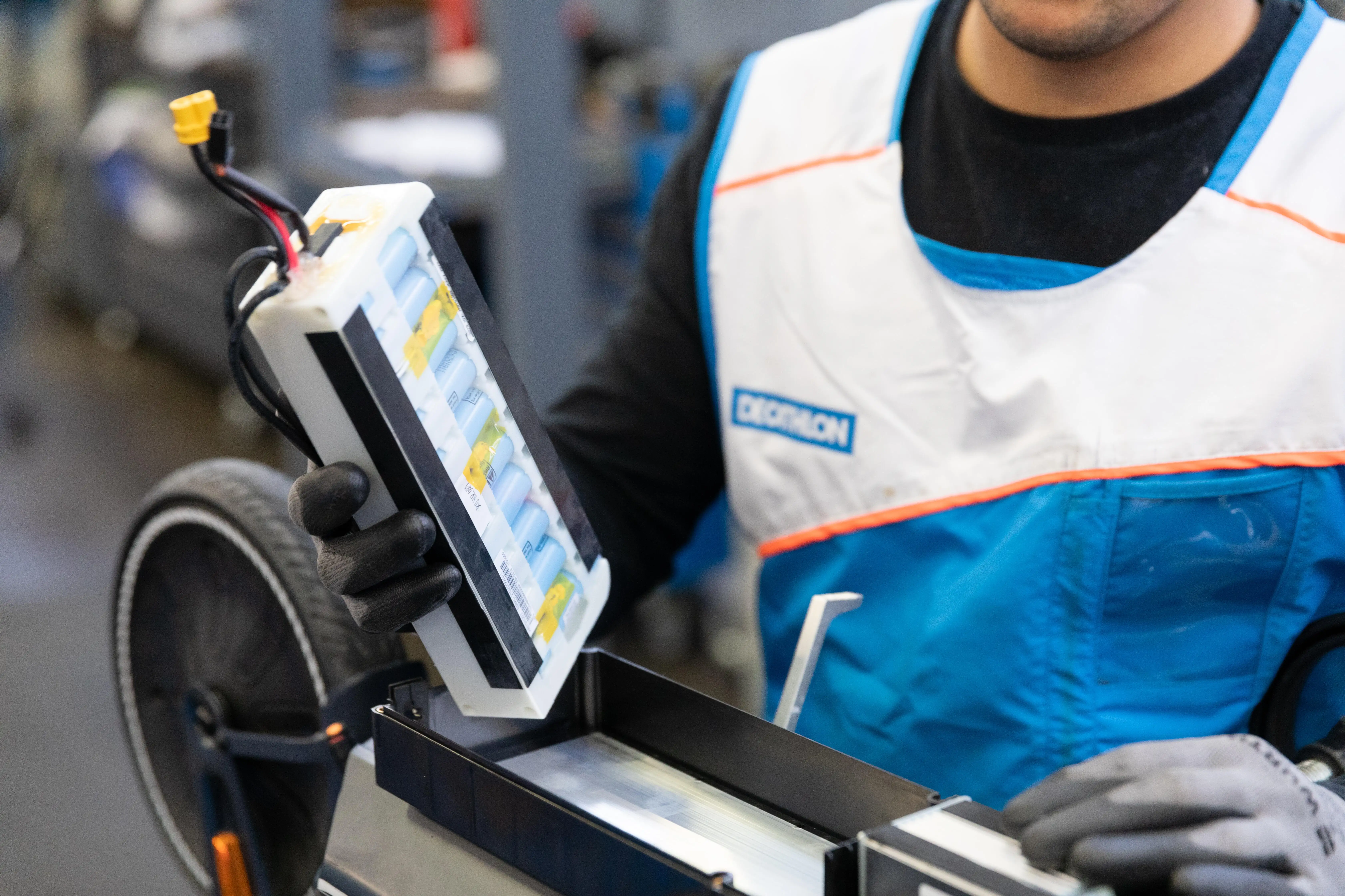 Battery replacement for R 900E / R 920E Scooters