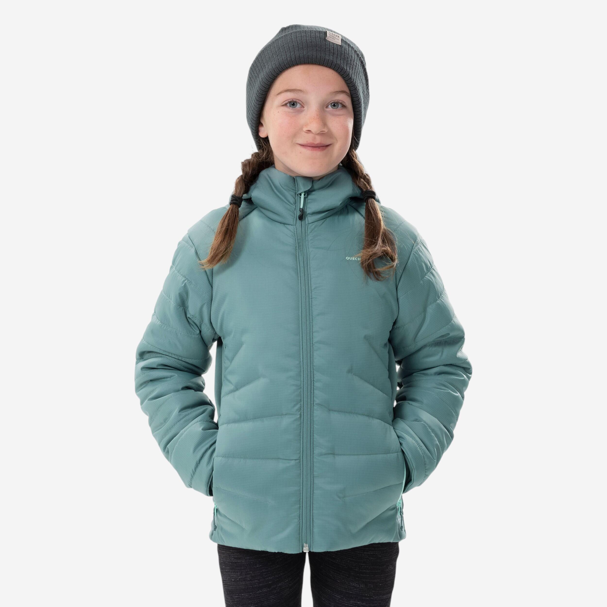 Kidsâ Padded Hiking Jacket, MH 500 Age 7â15