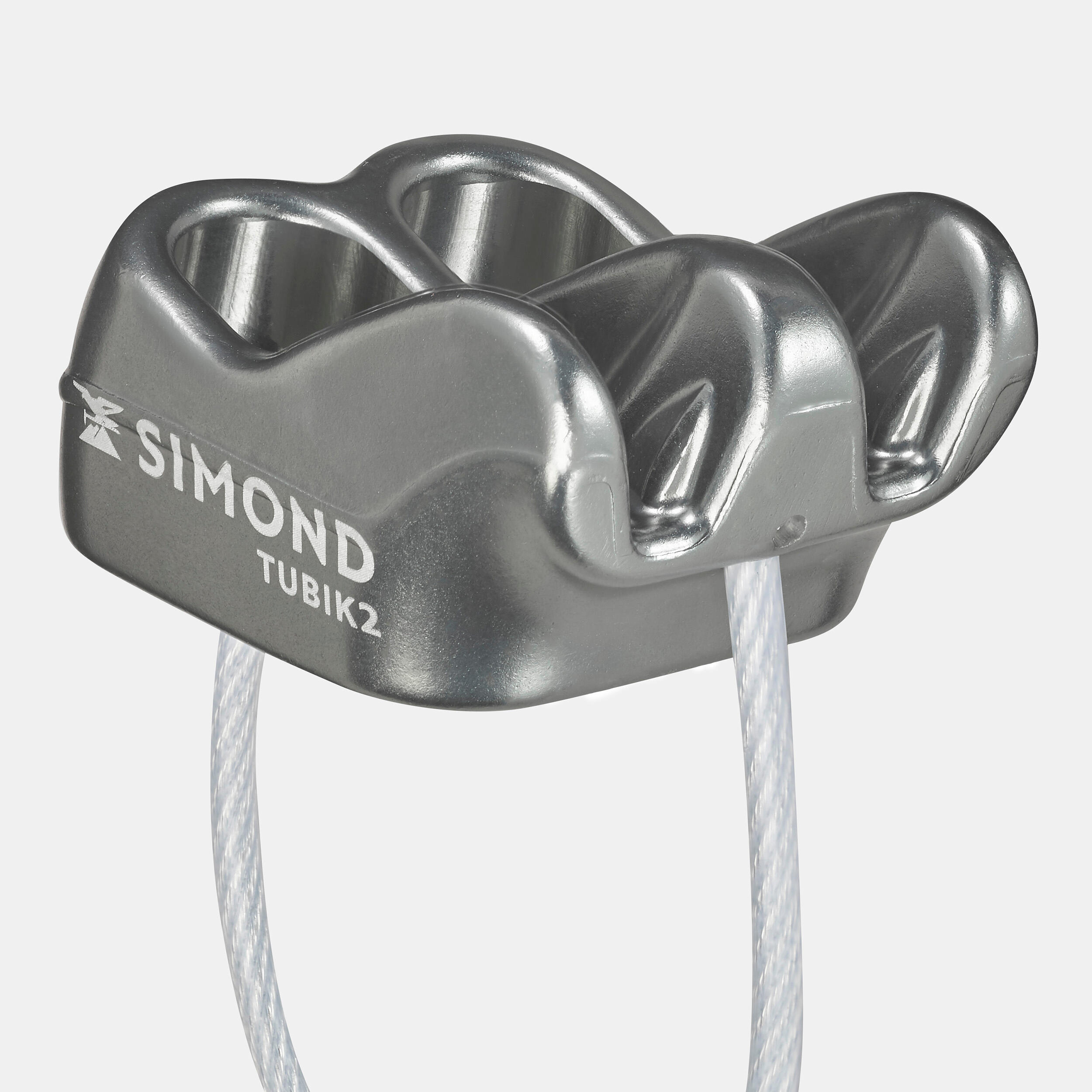 Belay/Abseil System - Tubik 2 Grey
