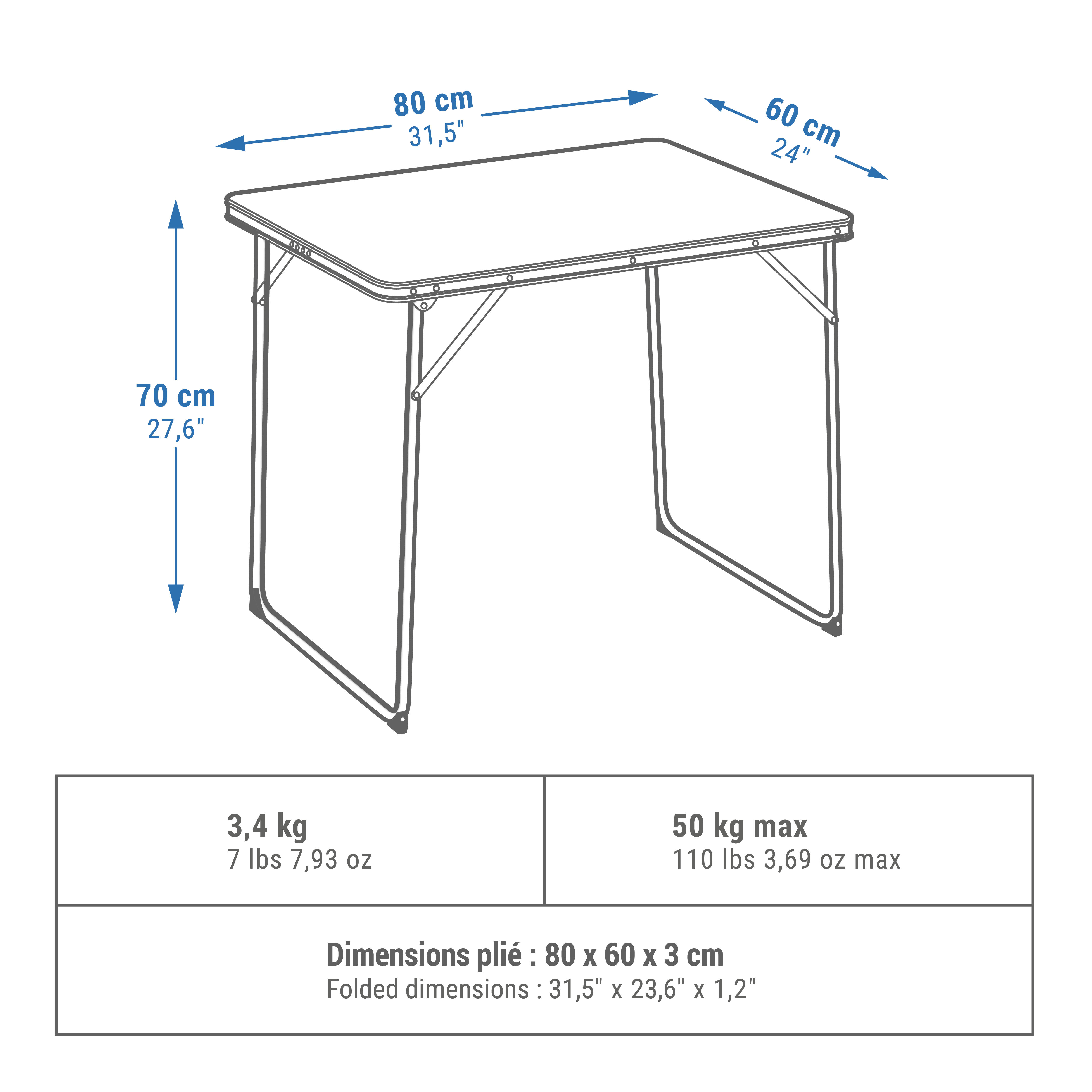 2-4 Person Camping Folding Table