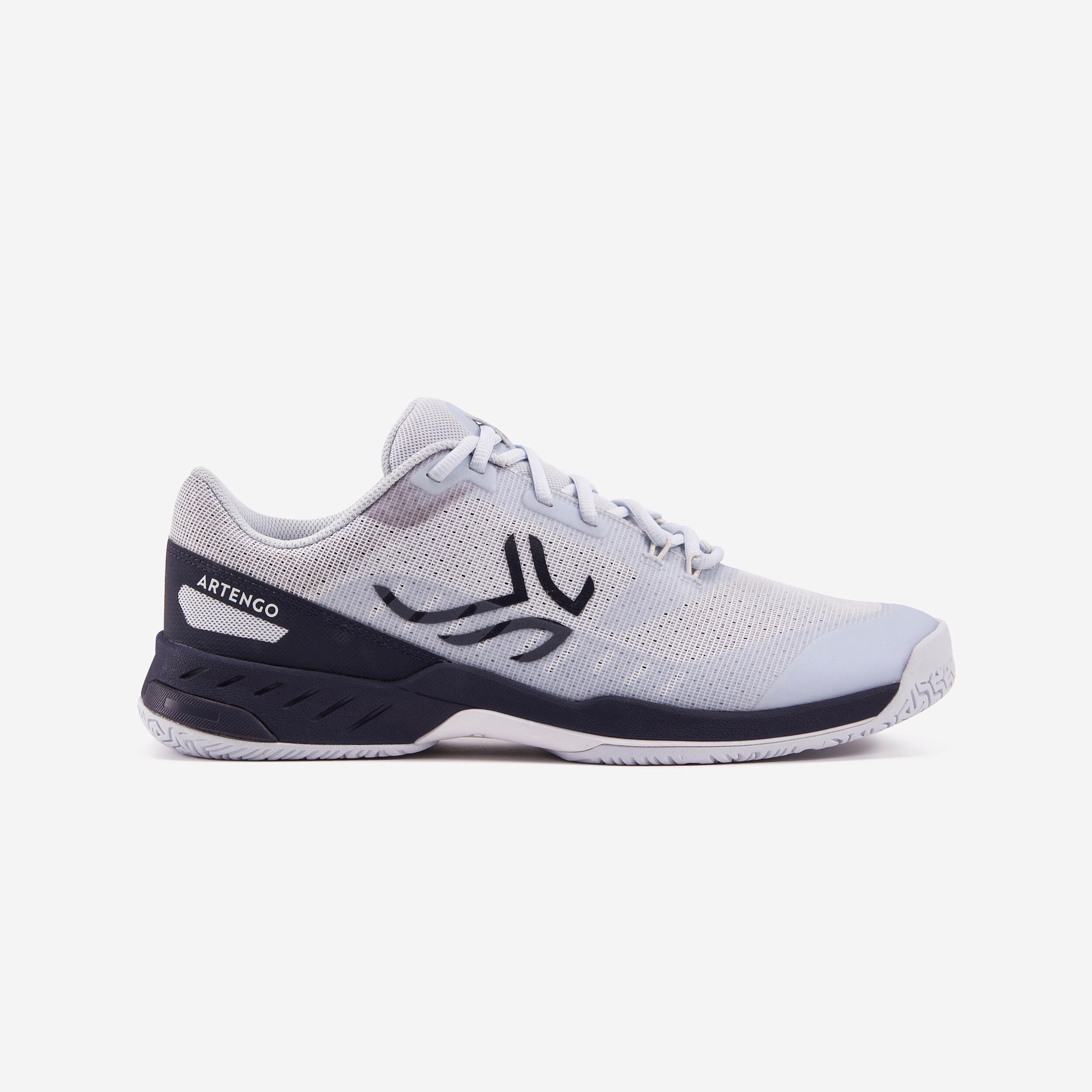 Men's Multicourt Tennis Shoes - Fast Grey/Blue