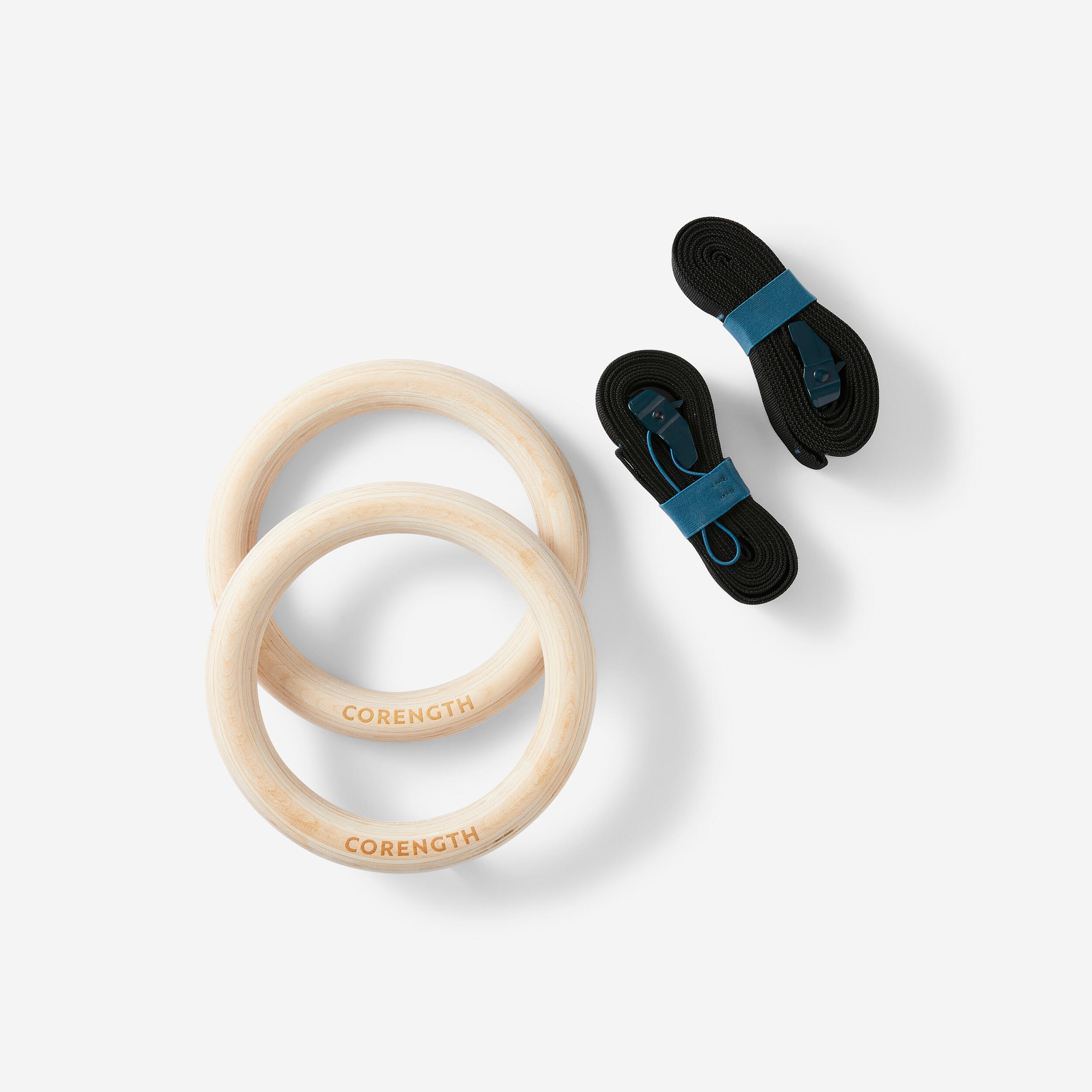 Fitness Wooden Rings