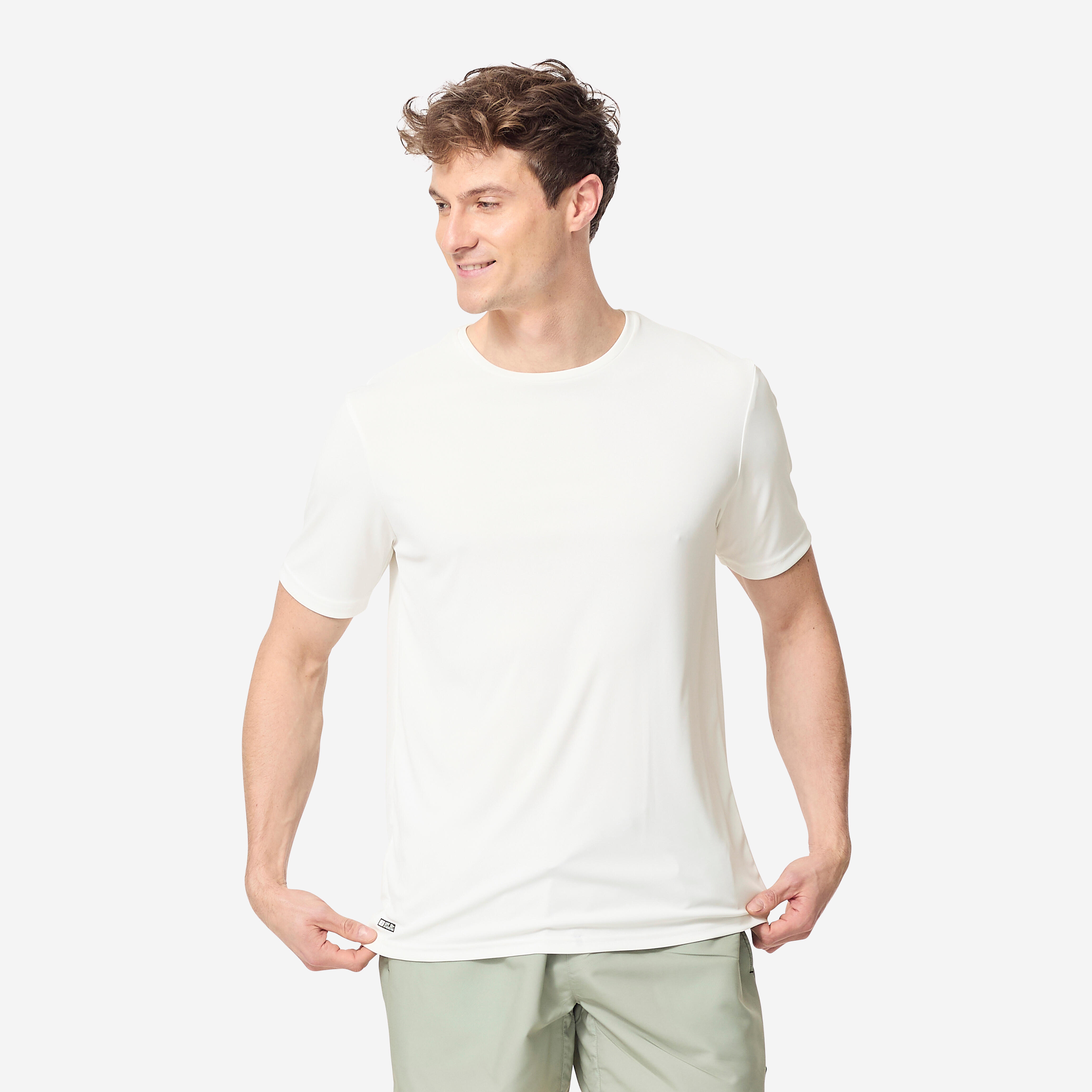 Menâs Short-Sleeved Surfing Rash Guard