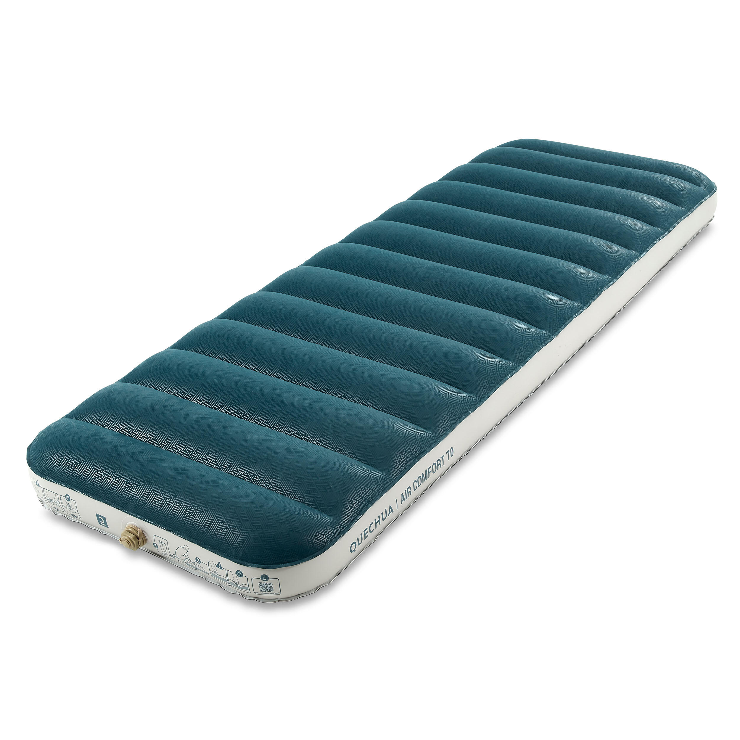 US Camping Inflatable Mattress Air Comfort 70 cm - 1 Person 