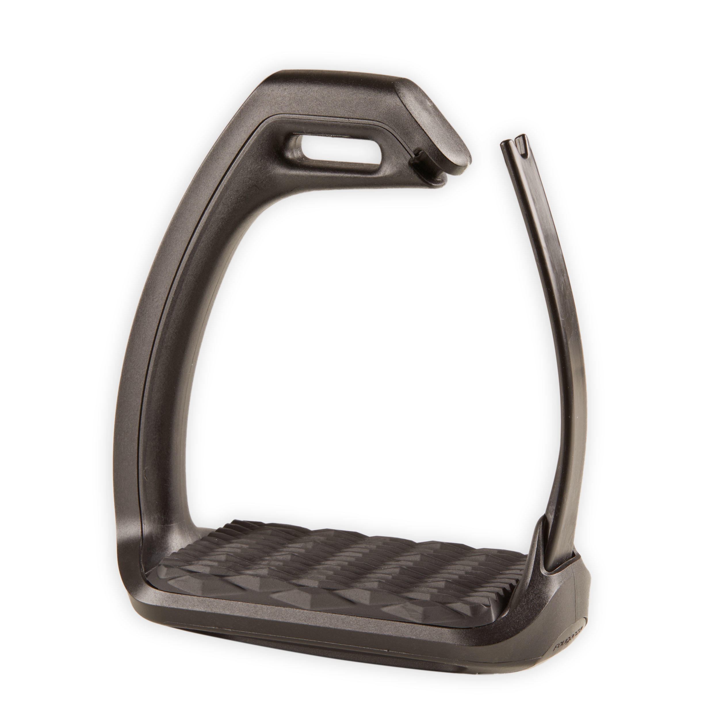 Horse Riding Safety Stirrup Irons - 500 Black