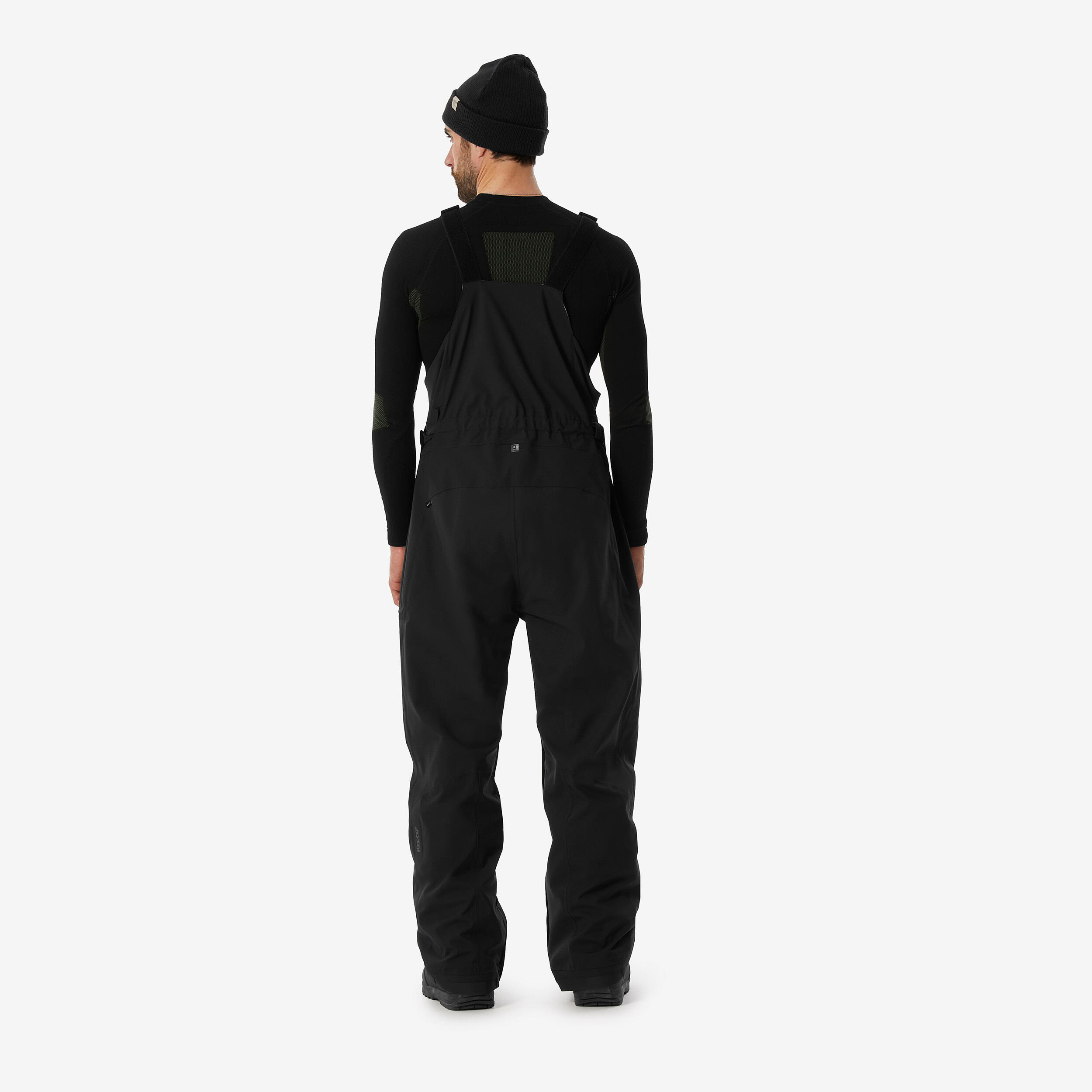Men's Waterproof Snowboard Bib Pants, SNB 900