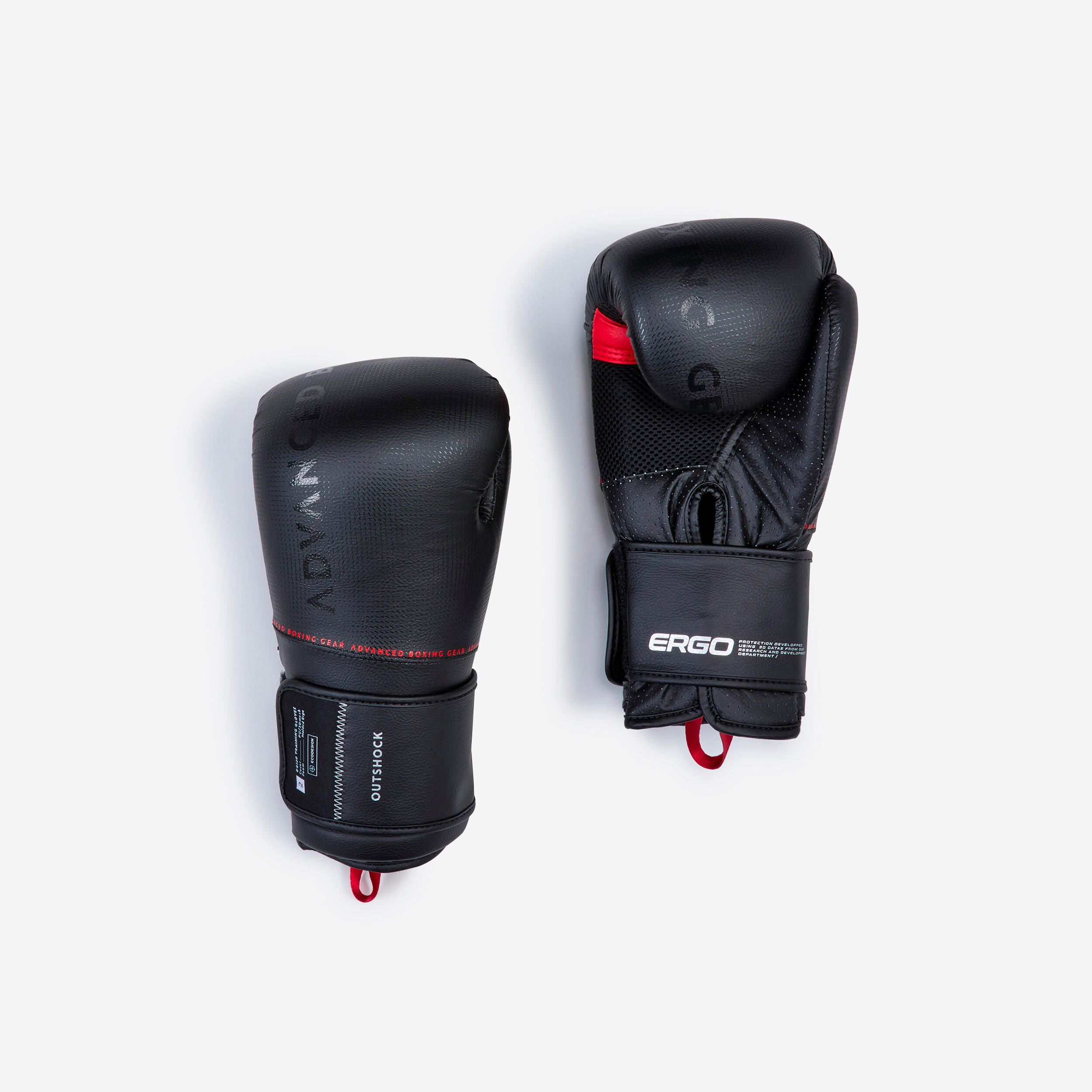 Ergonomic Boxing Gloves - 120 Black