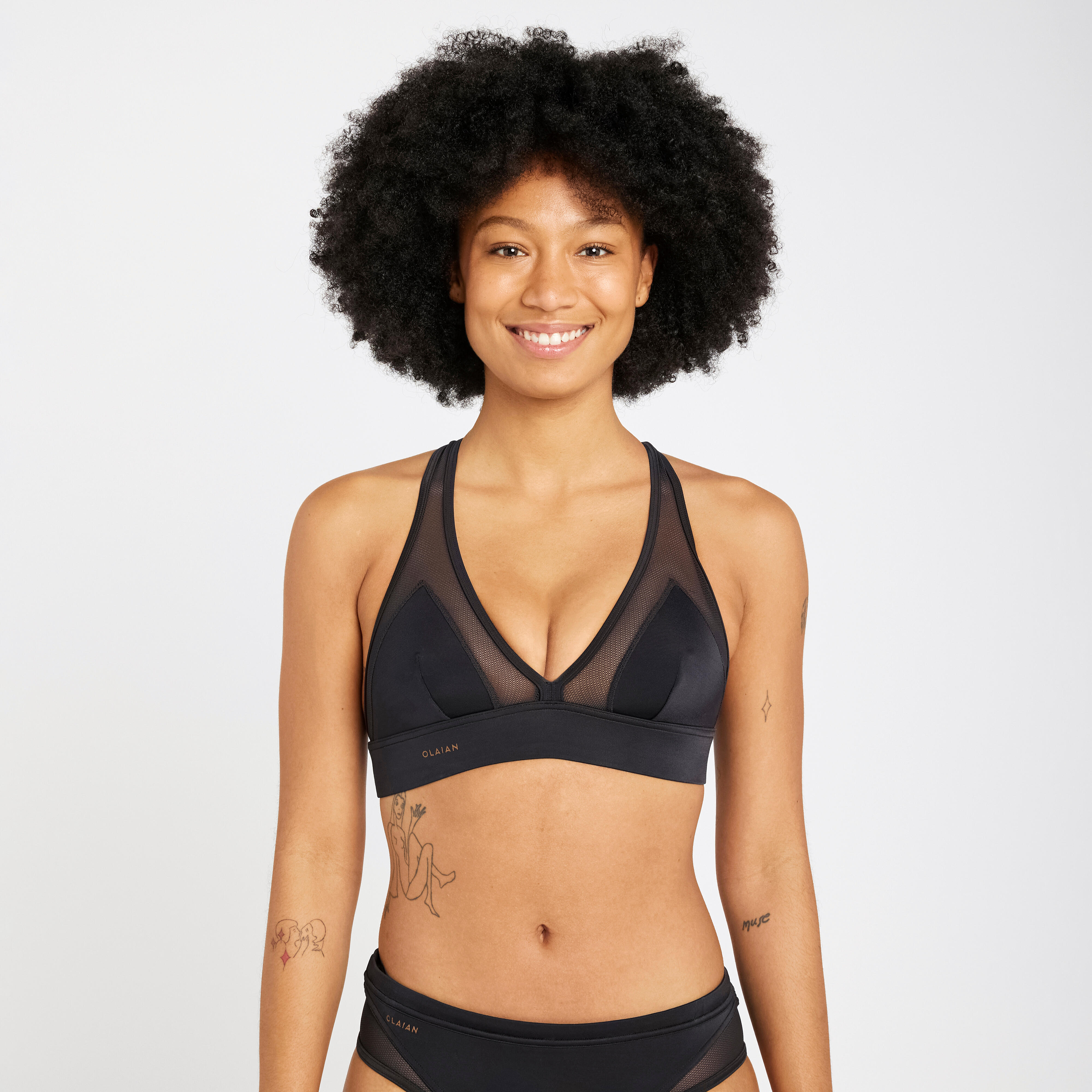 Women's Swimsuit Top - Isa Black 