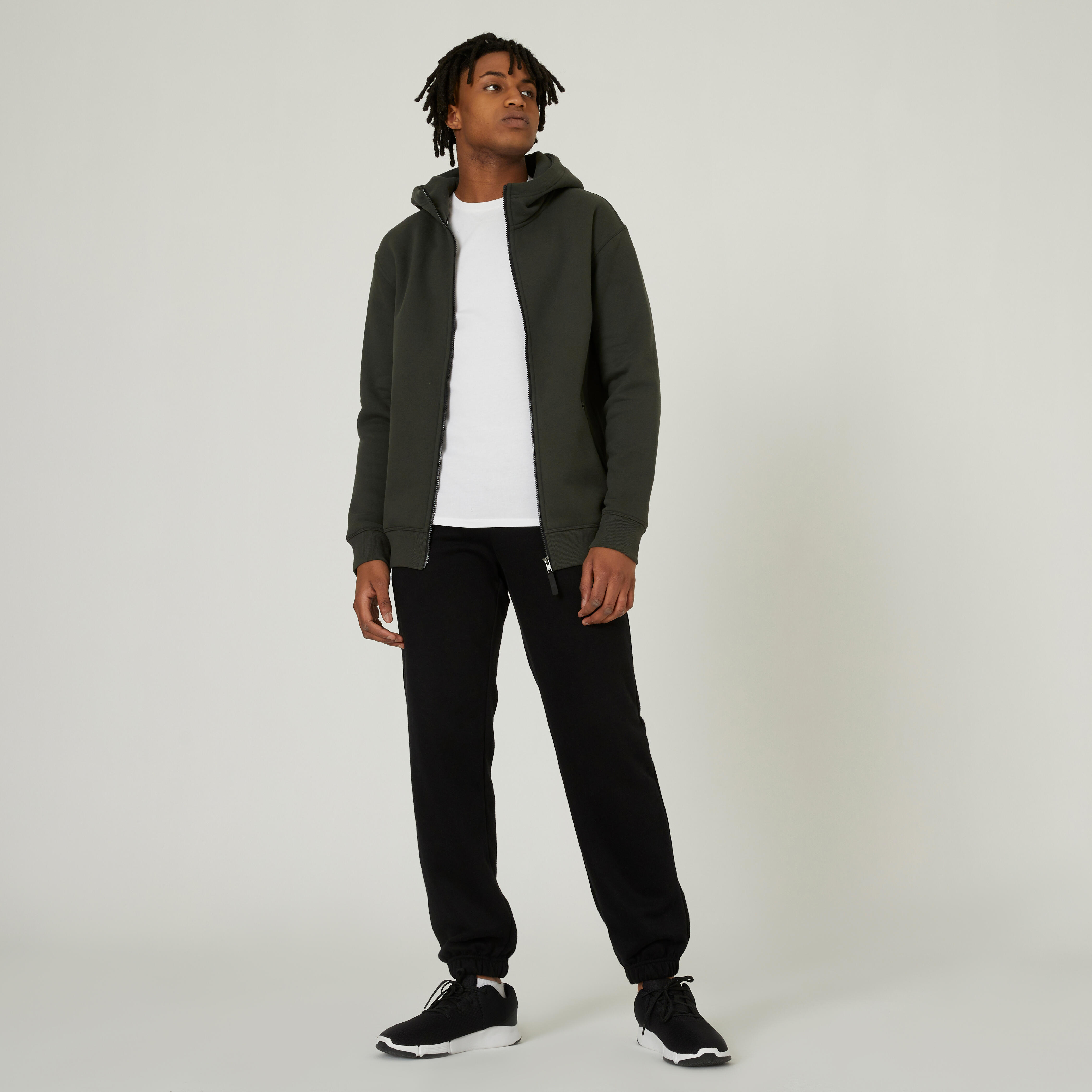 Menâs Warm Zip-Up Hoodie, 520