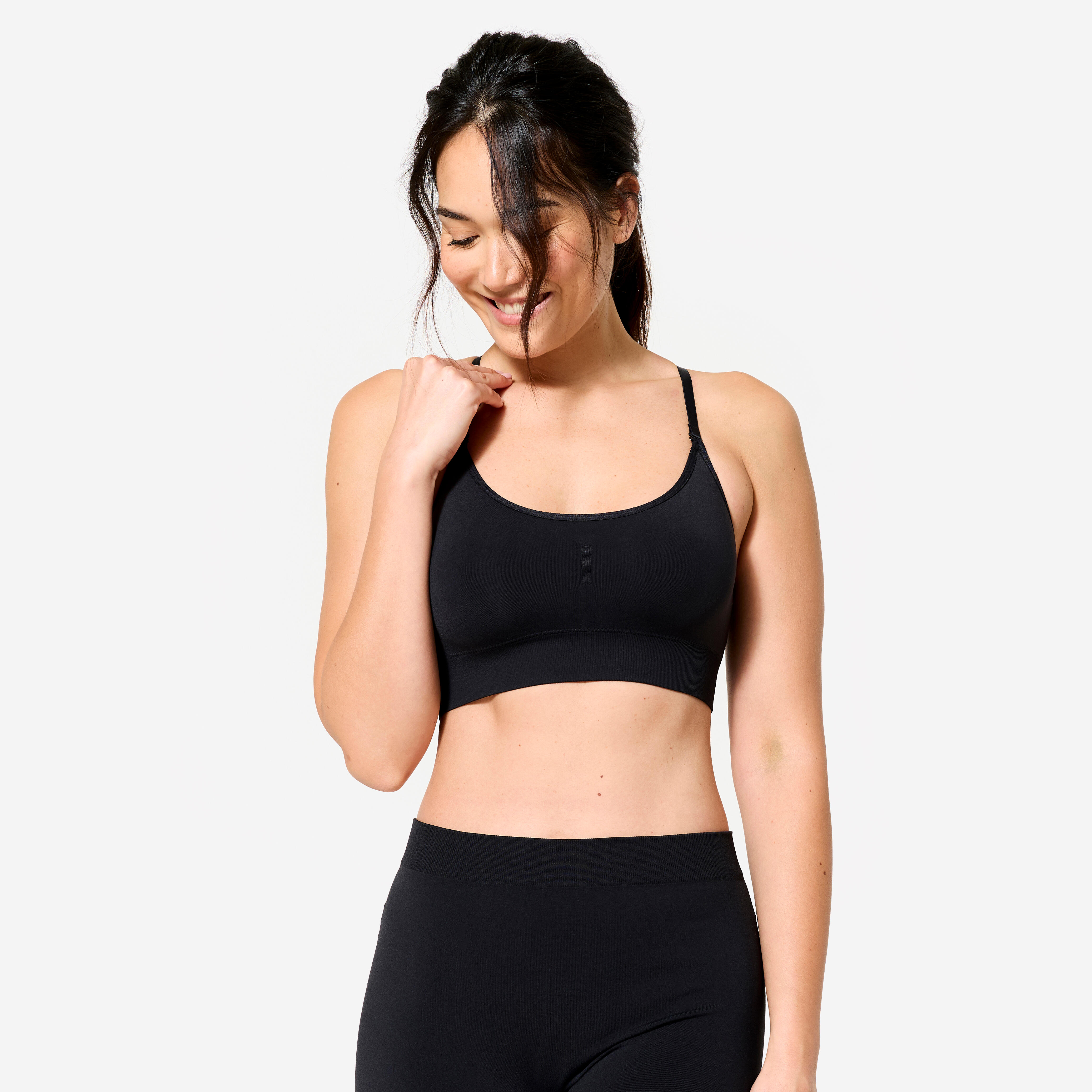 Womenâs Seamless Modern Dance Bra