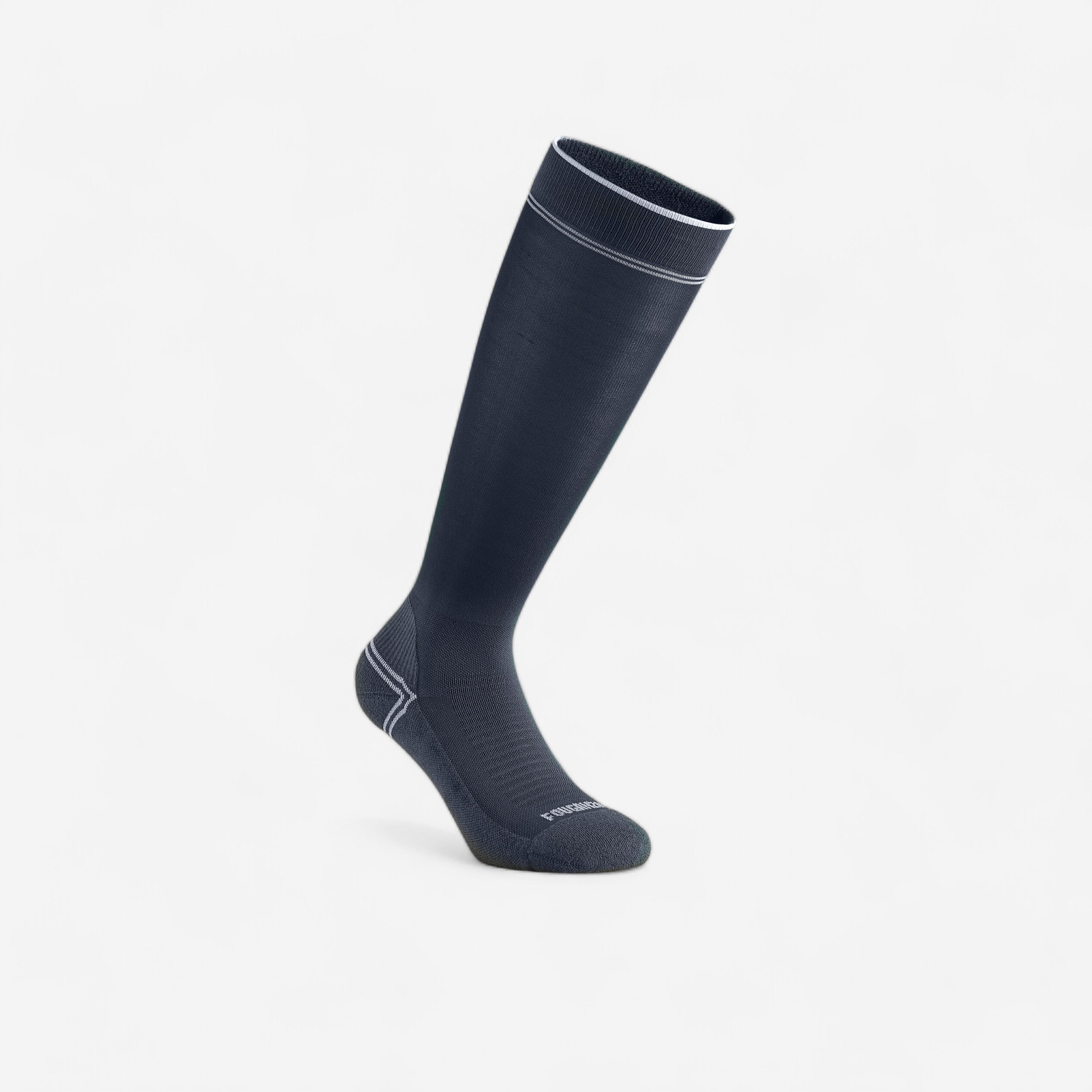 Horse Riding Ultra Fine Socks Twin-Pack - Blue