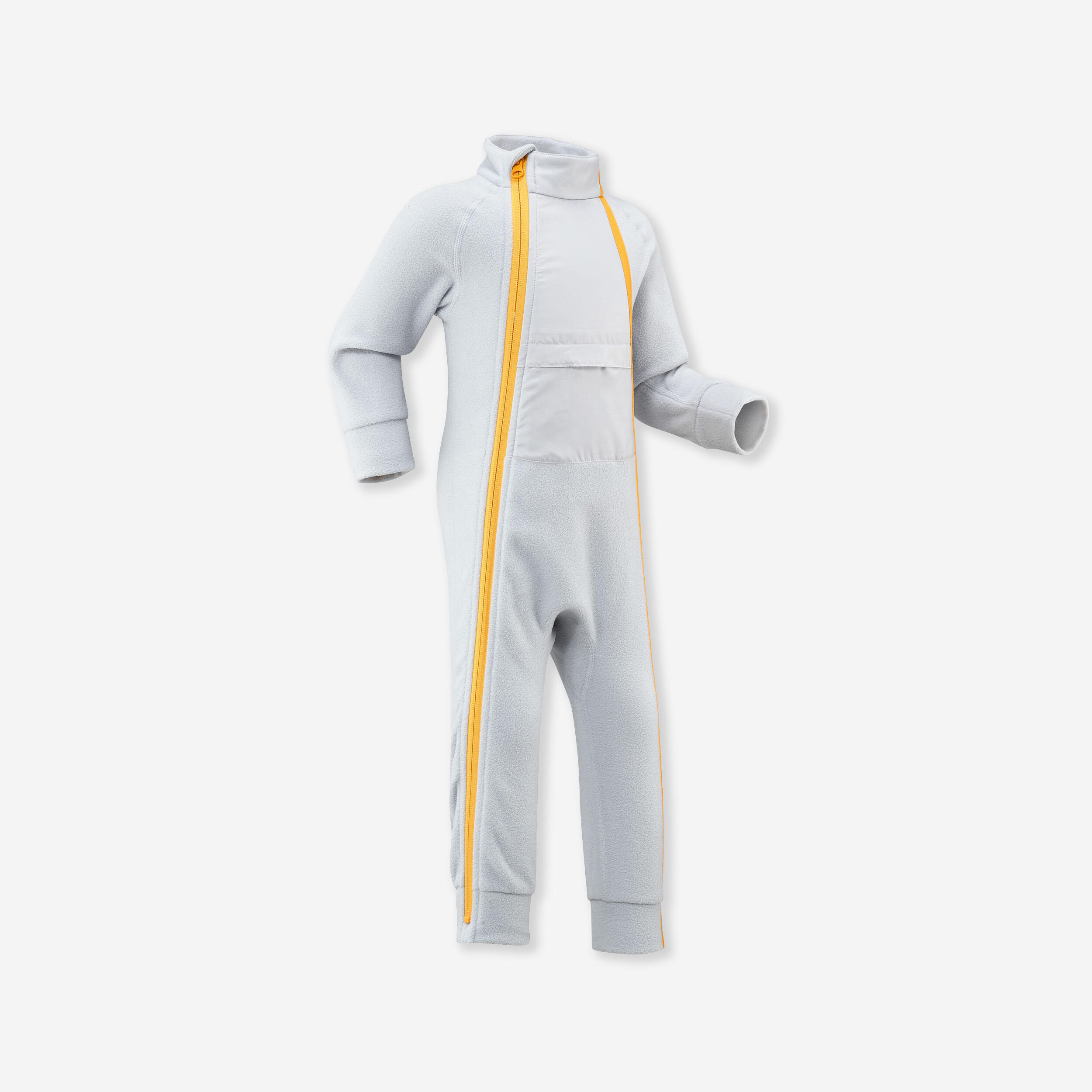 Kids' Fleece Suit - Mid-Warm Grey