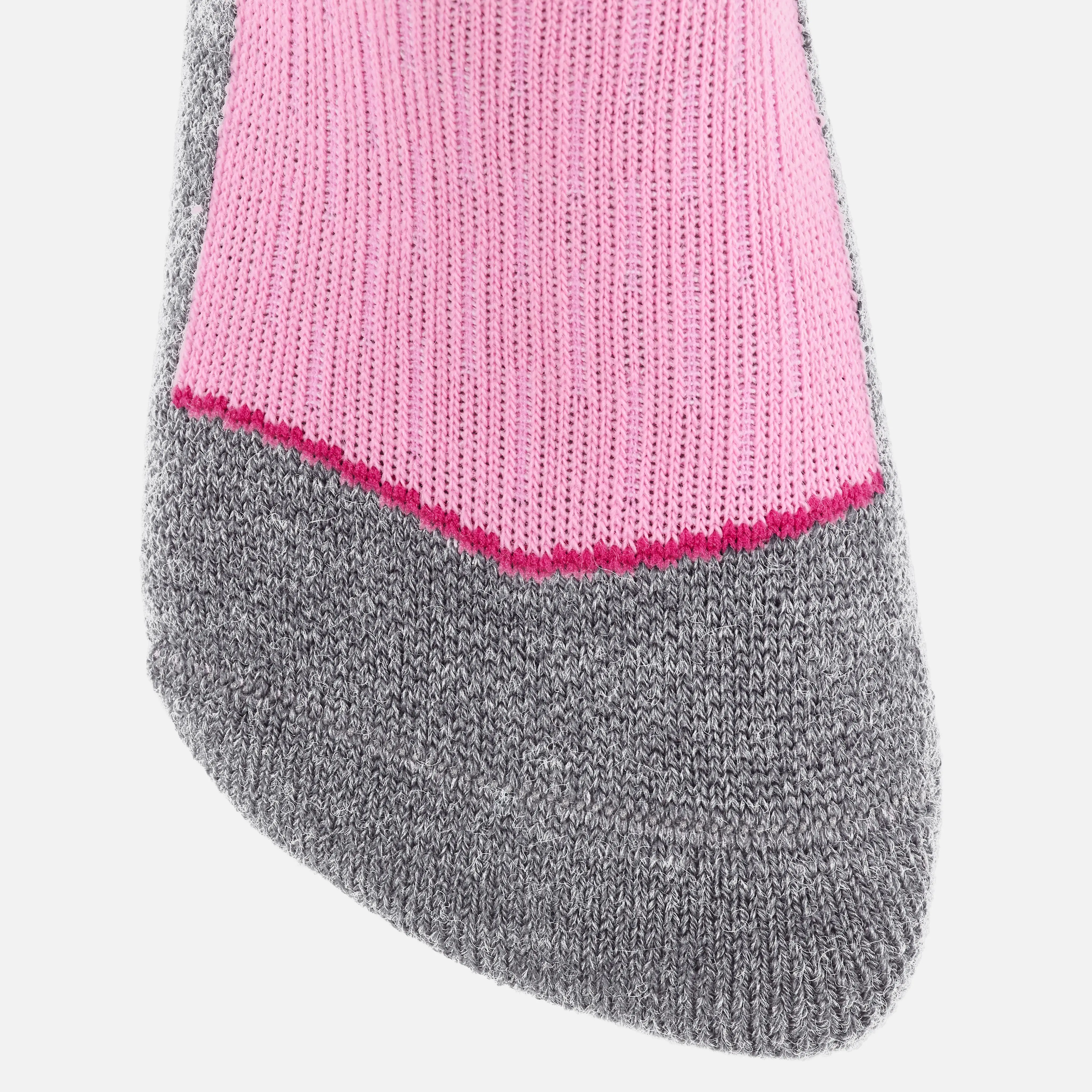Kidsâ Ski Socks - 100 Pink
