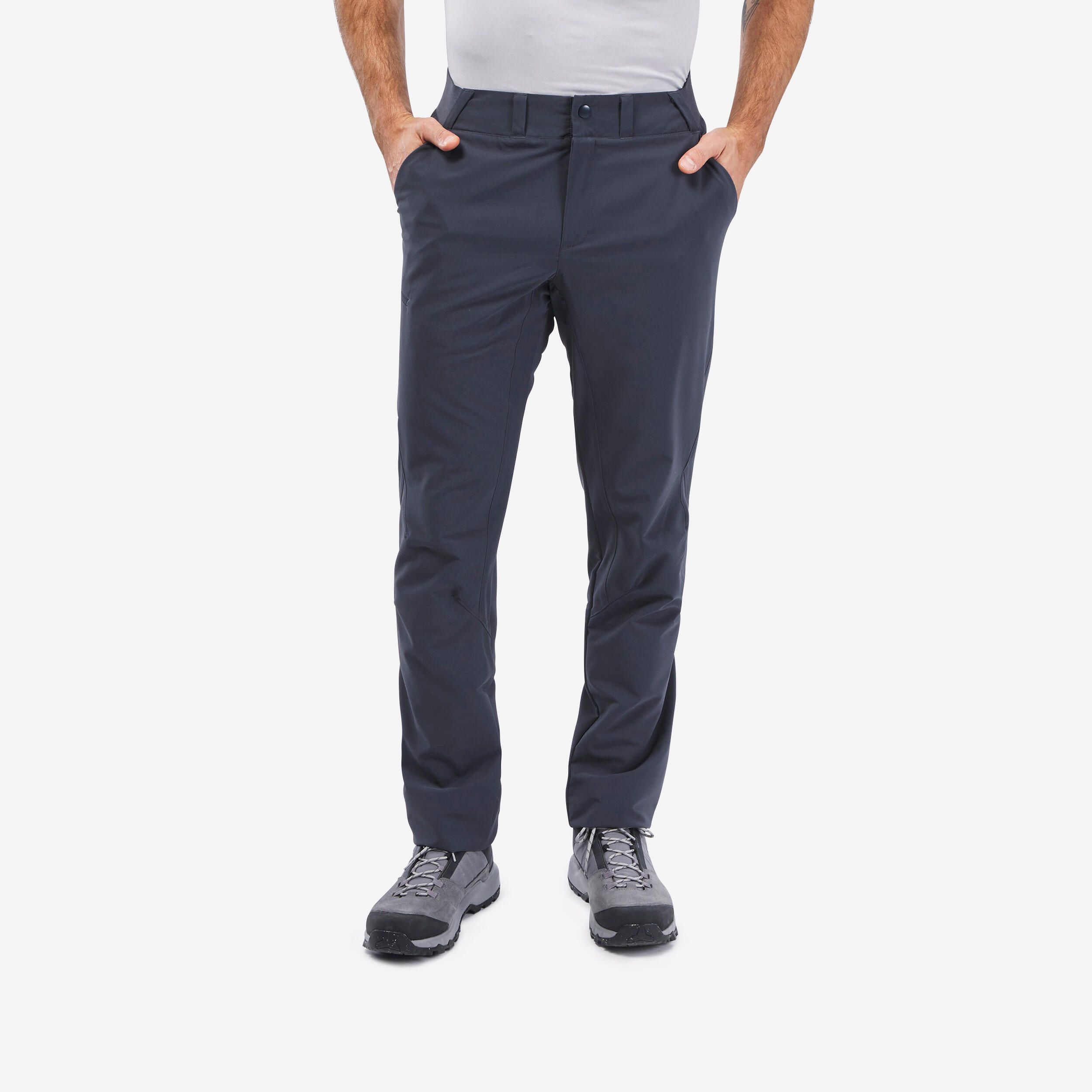 Menâs Hiking Pants - MH 100 Blue