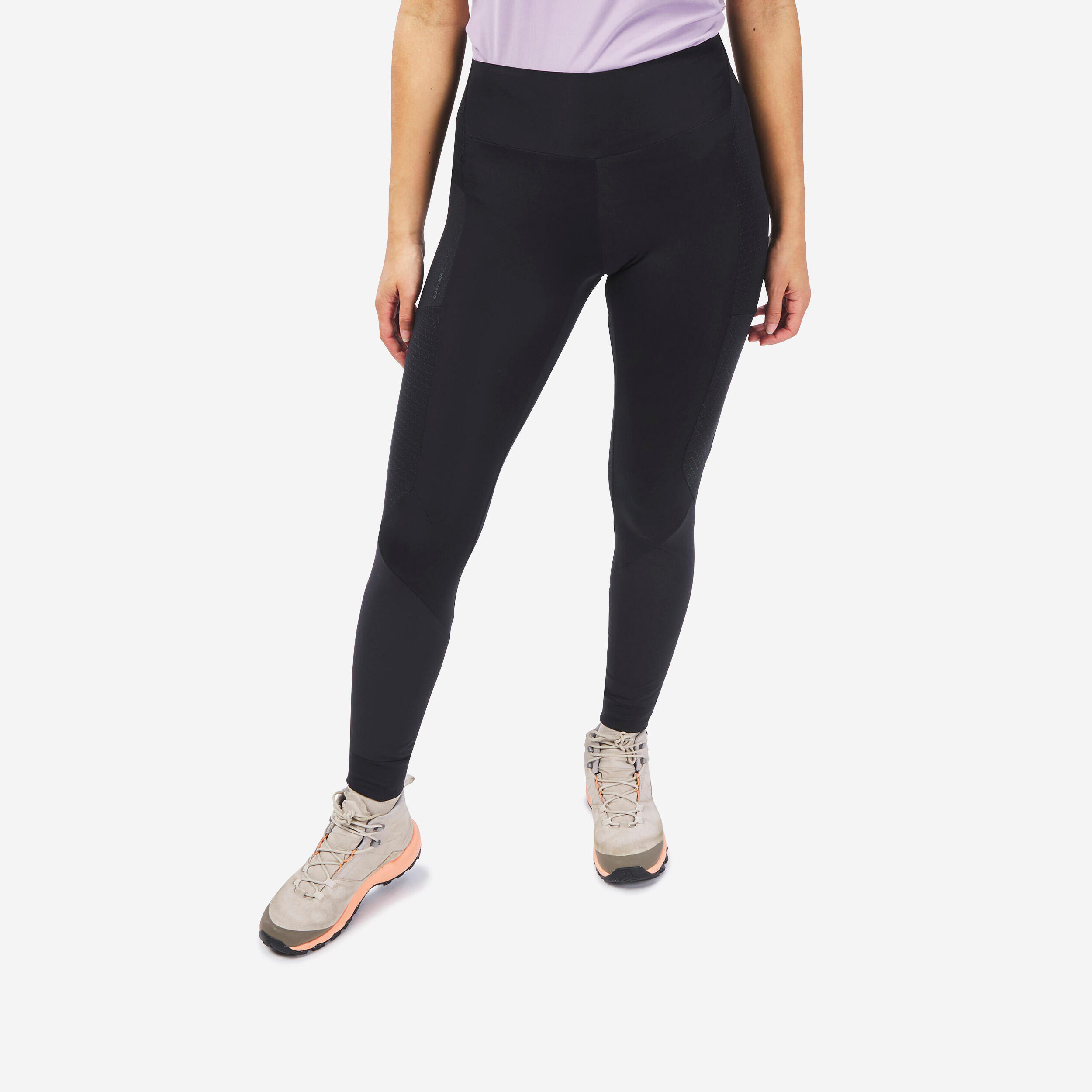 Womenâs Hiking Leggings - MHÂ 500