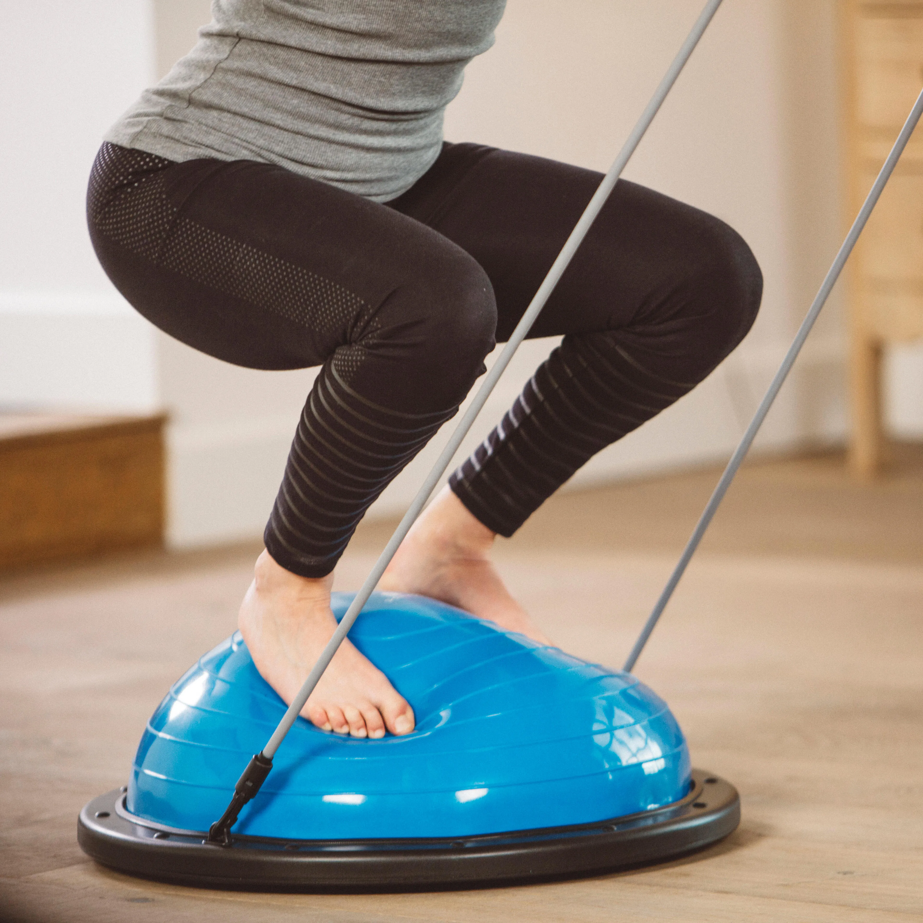 Reversible Balance Station & Resistance Band - 900 Blue