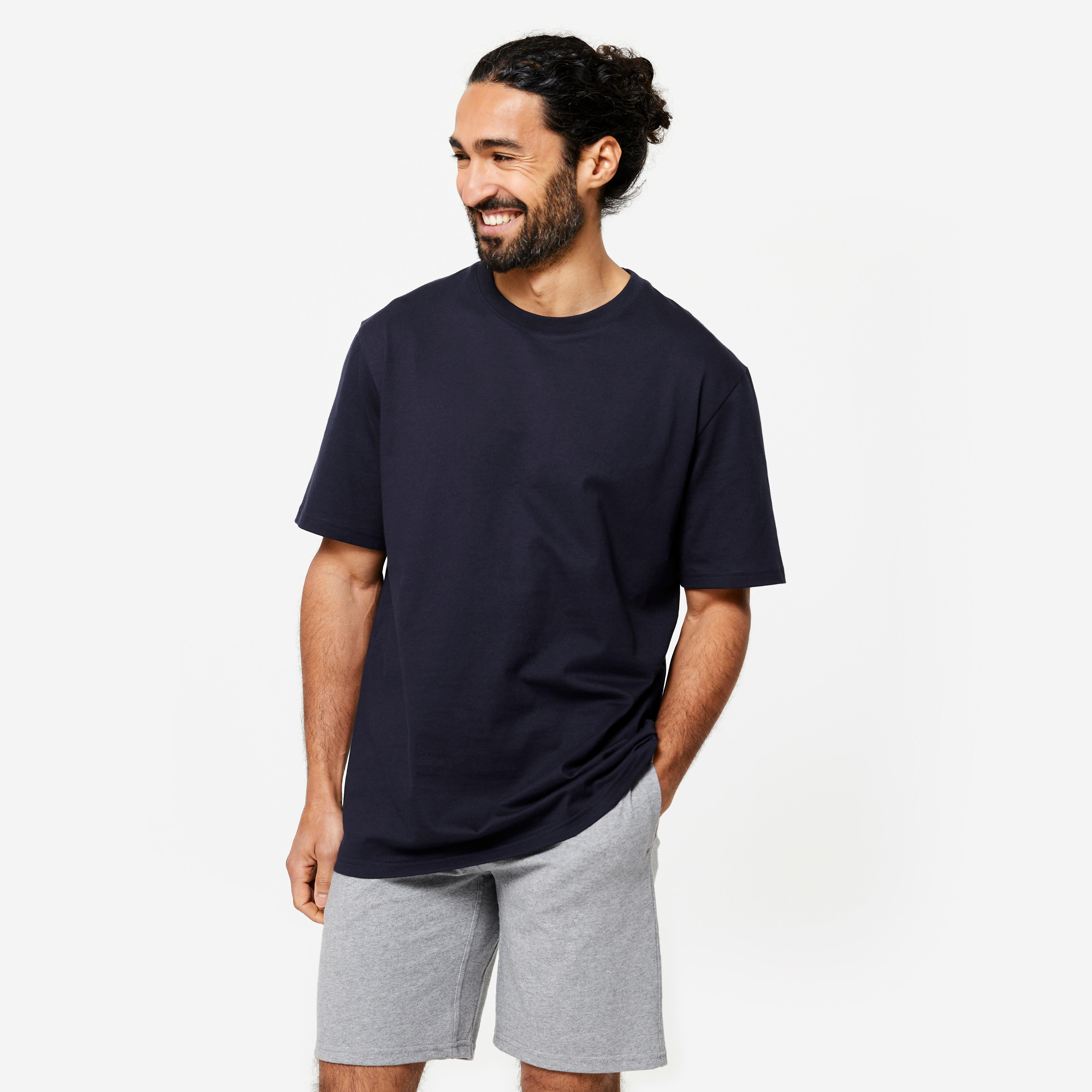 Menâs Fitness T-Shirt - Essentials 500 Blue