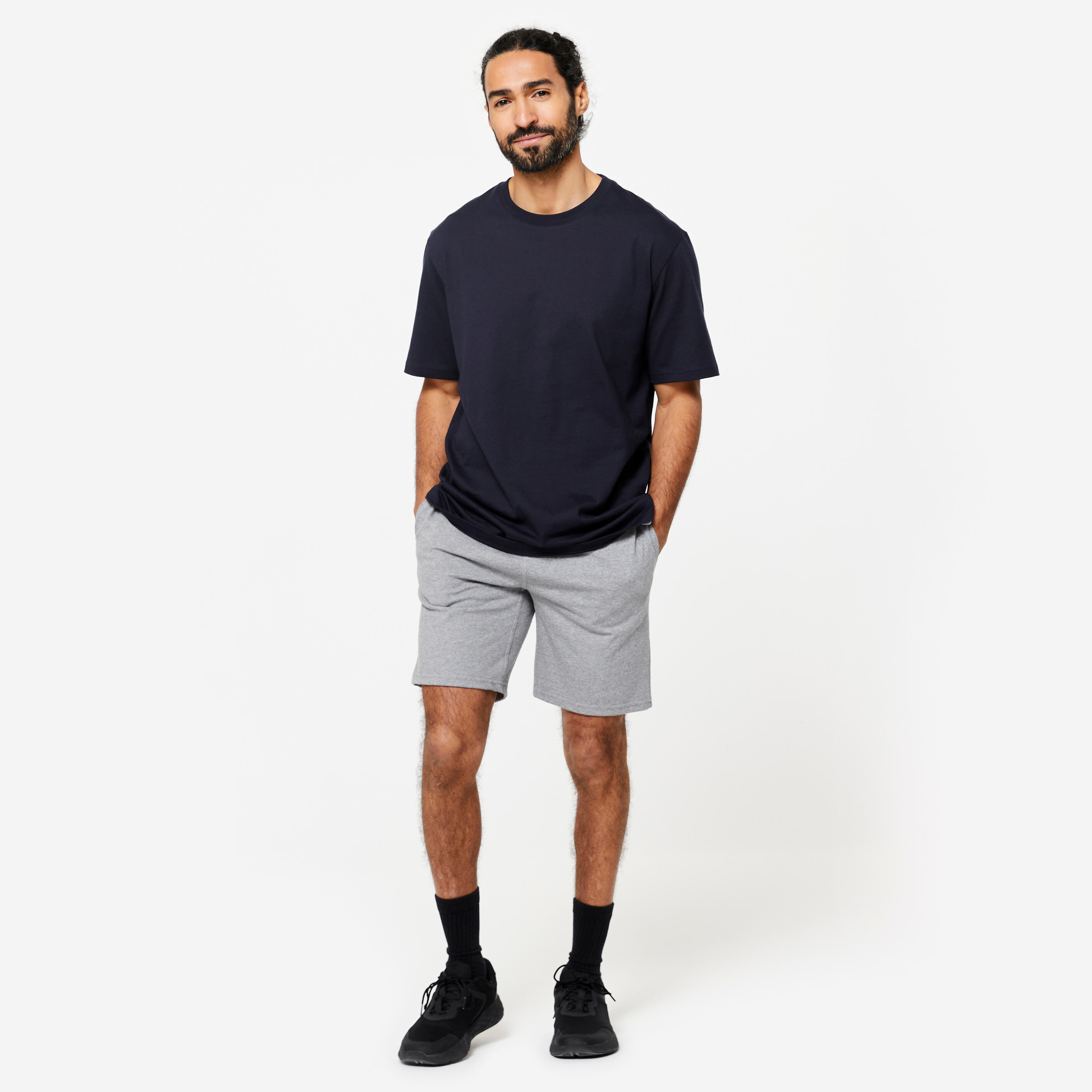 Menâs Fitness T-Shirt - Essentials 500 Blue
