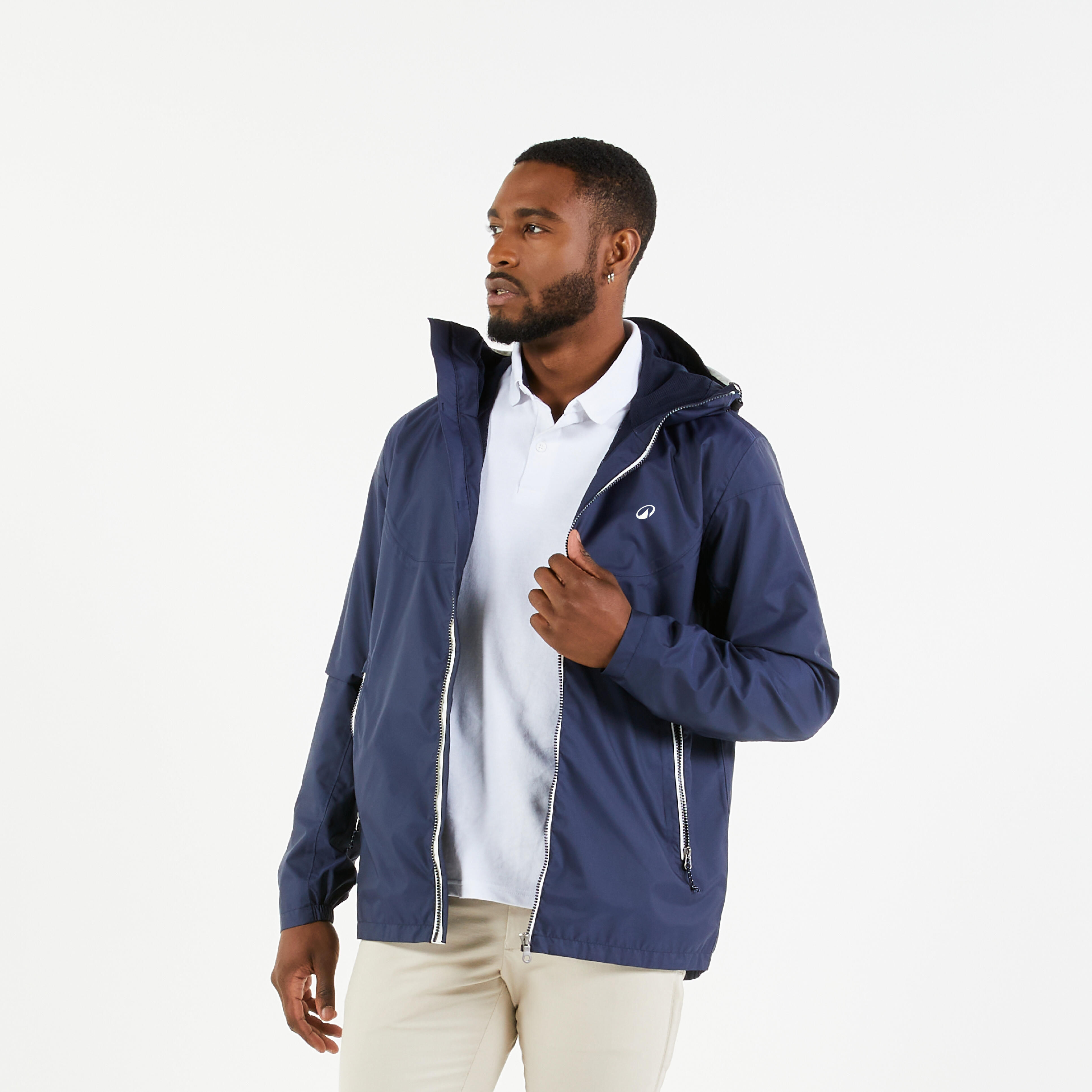 Menâs Waterproof and Windproof Sailing Jacket â 100