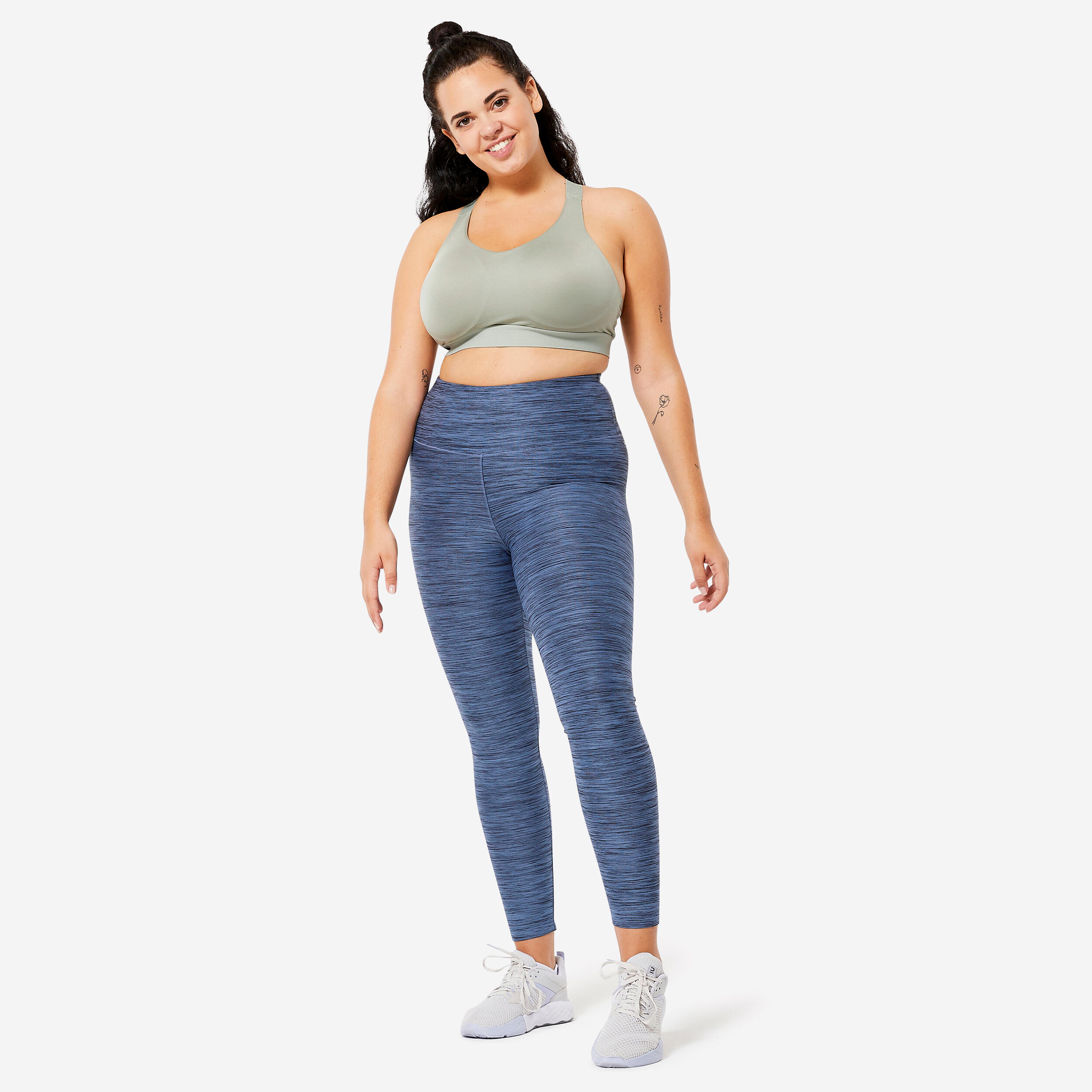 Womenâs High Support Fitness Bra - 900 Green