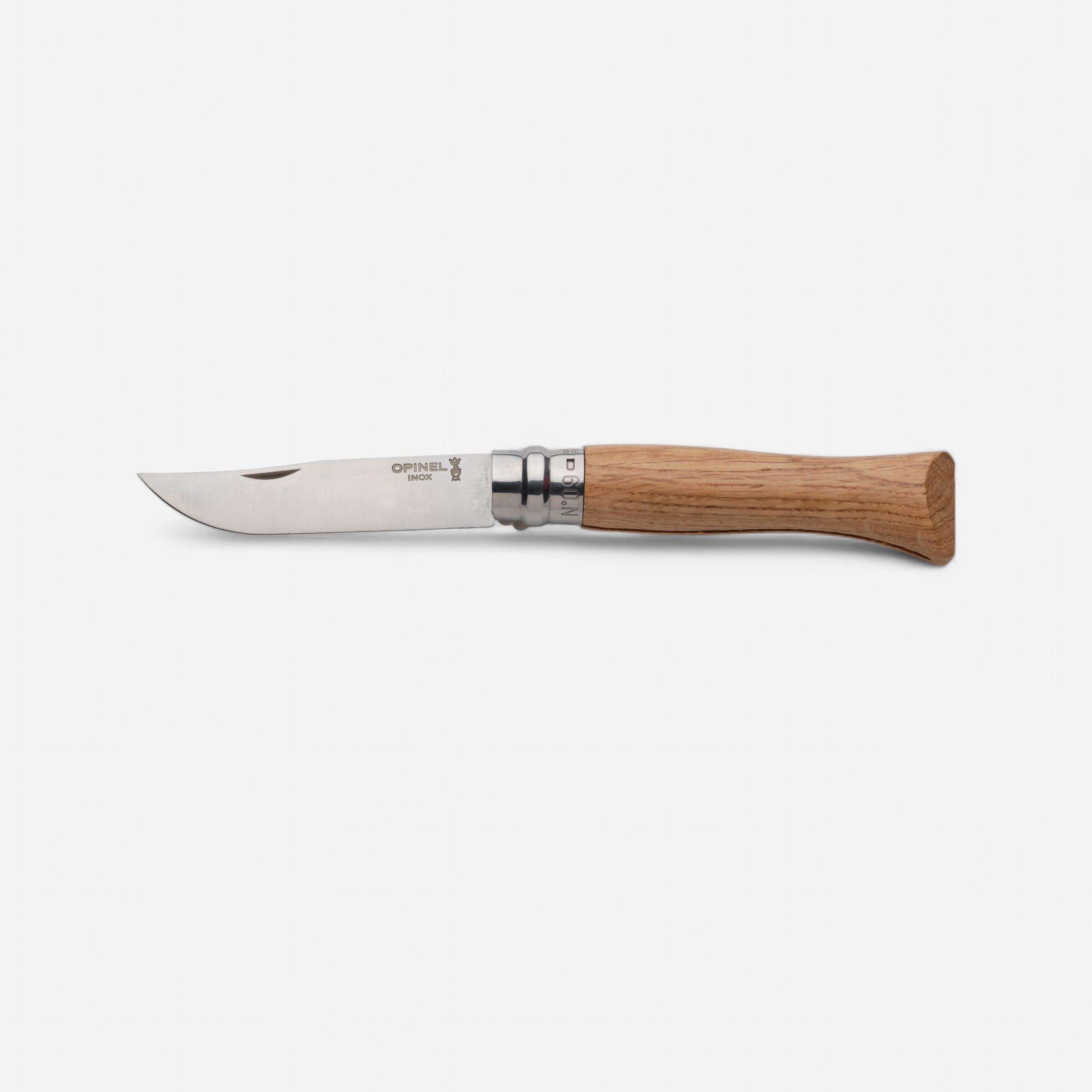 Folding Knife Stainless Steel 9 cm - Opinel No. 9 Oak