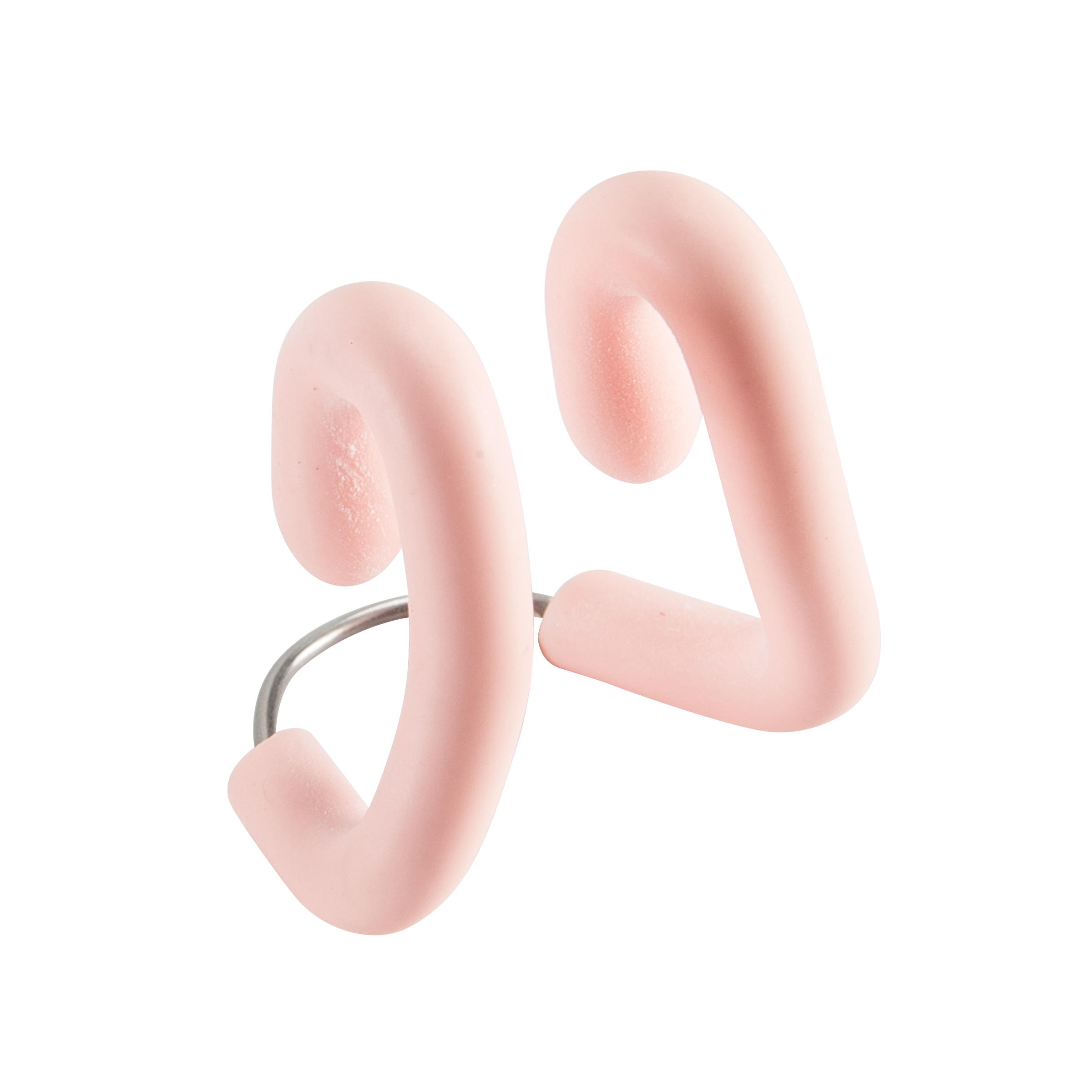 Adjustable Stainless Steel and Latex Nose Clip