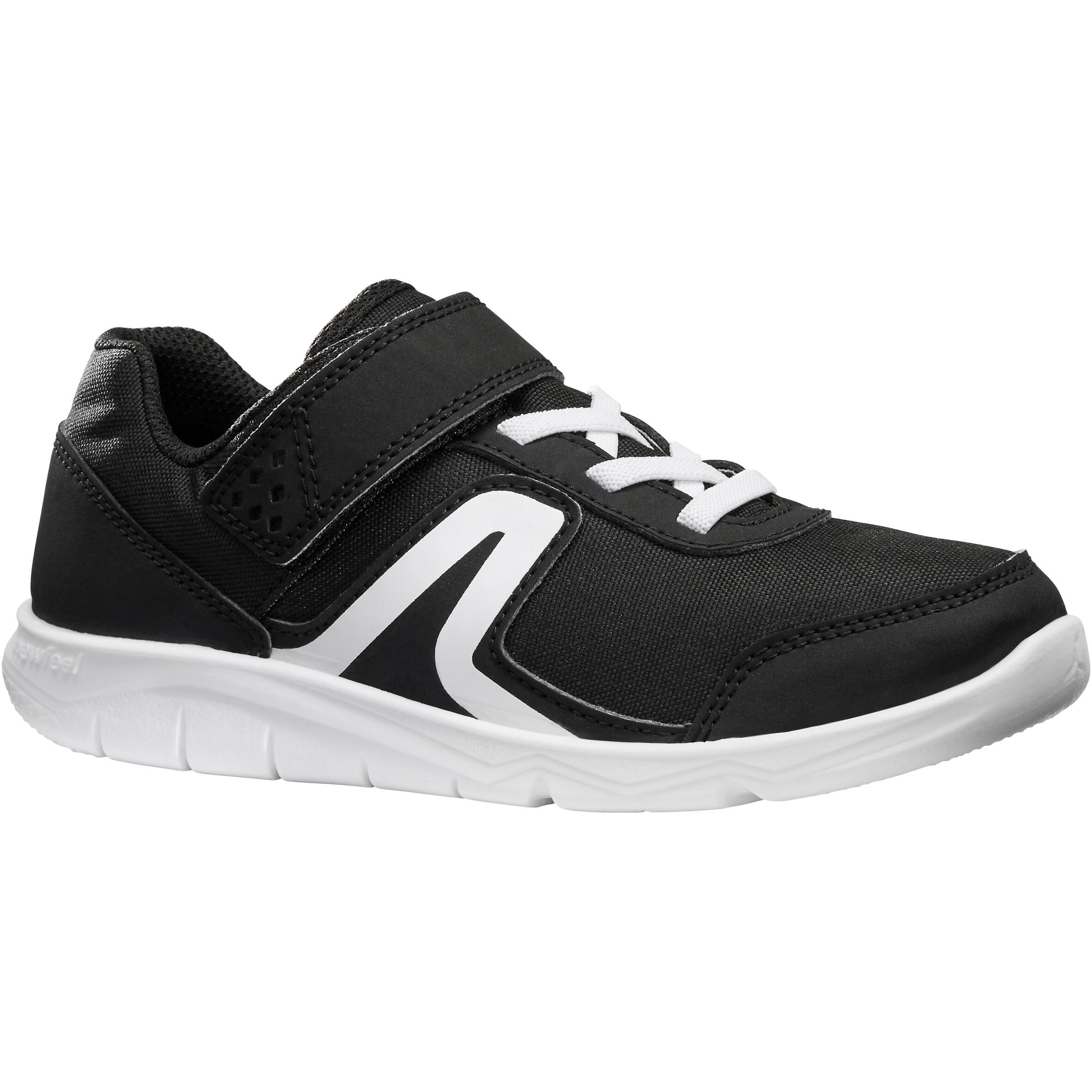 Kidsâ Tennis Shoes - PW 100 Black