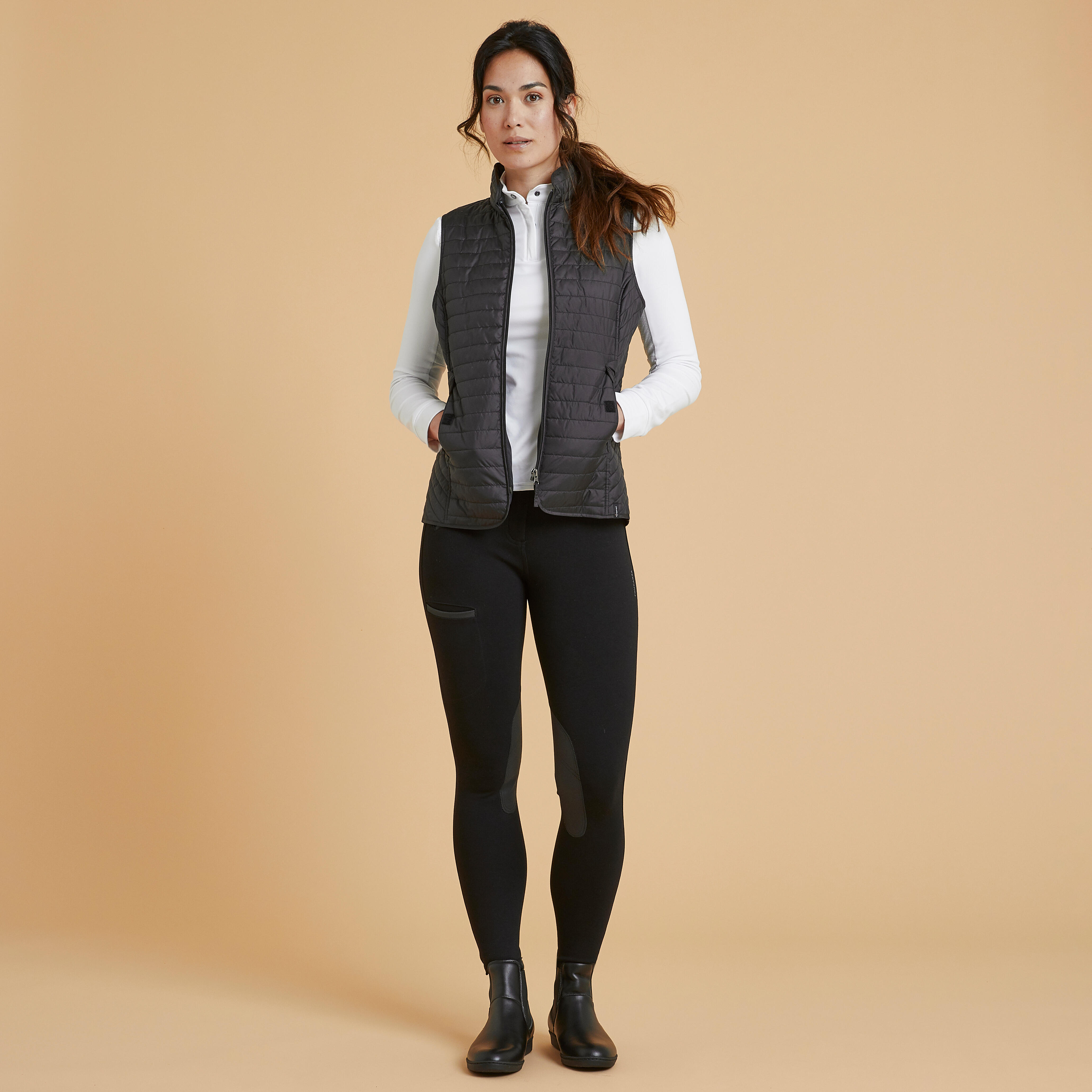 Women's Winter Vest - SM 100 Black