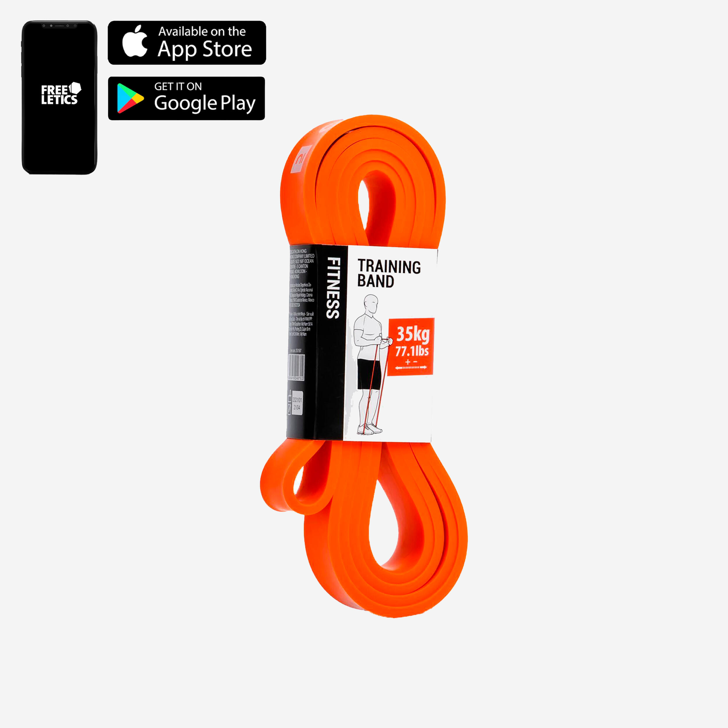 Weight Training Resistance Band, 35 kg