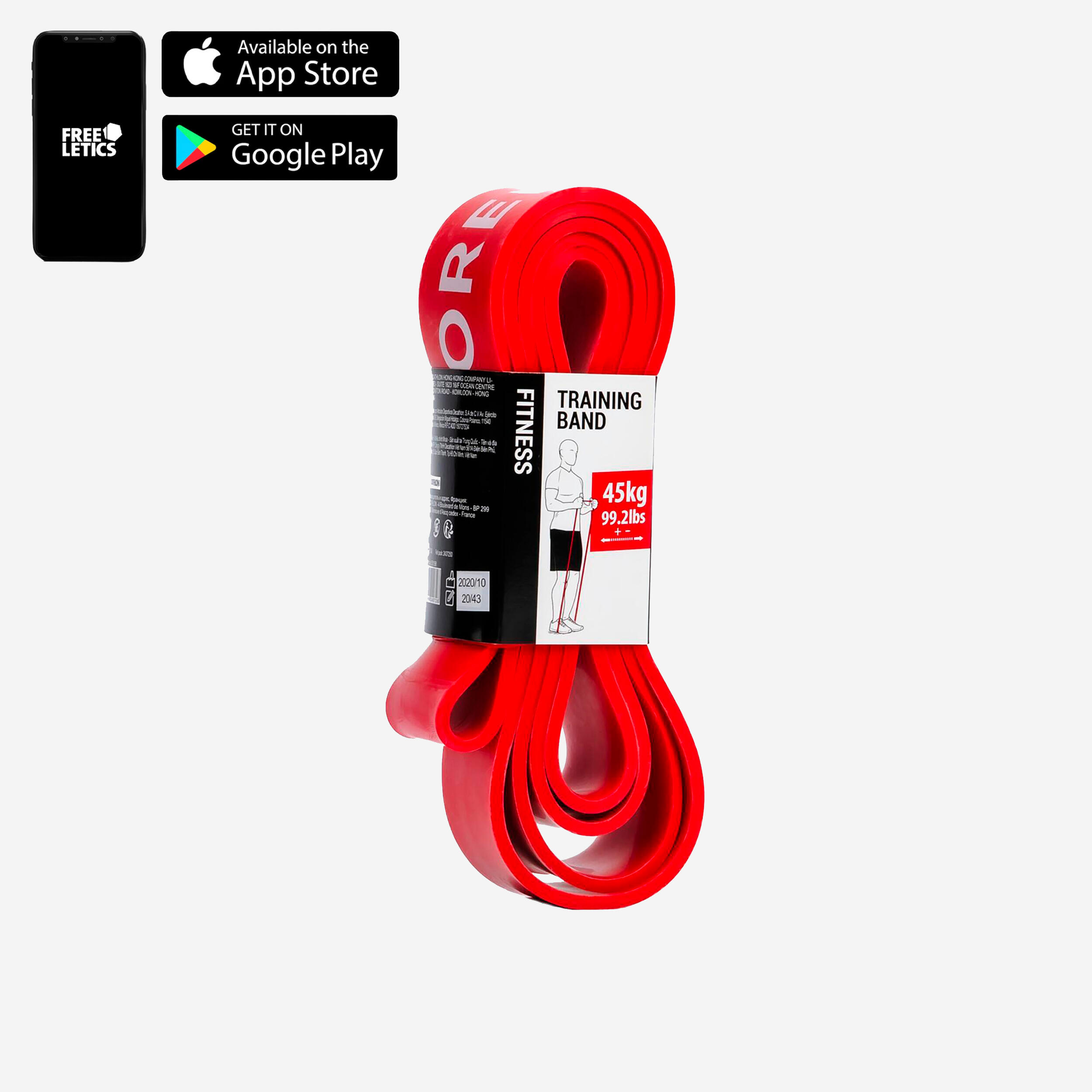 Weight Training Resistance Band, 45 kg