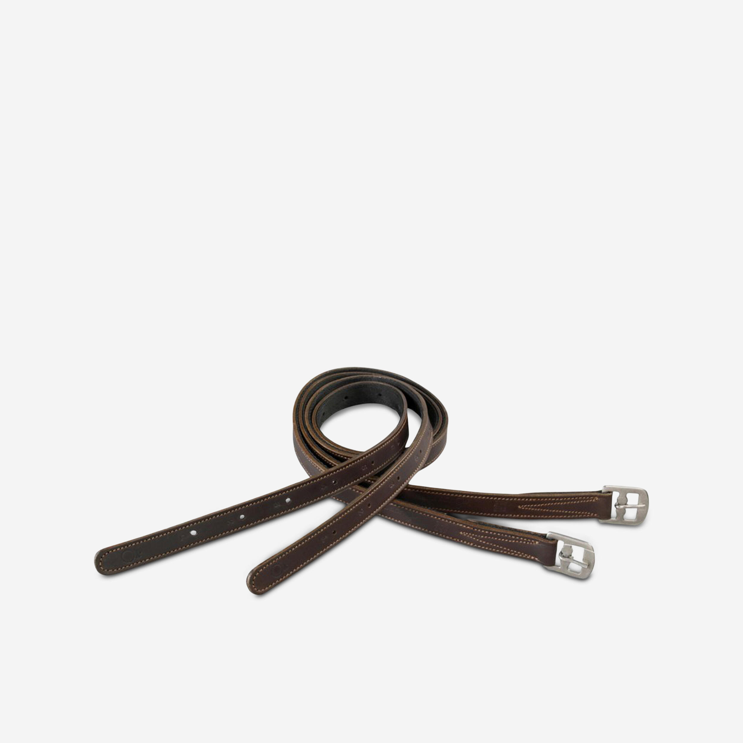 Horse Riding Stirrup Leathers - Schooling Brown