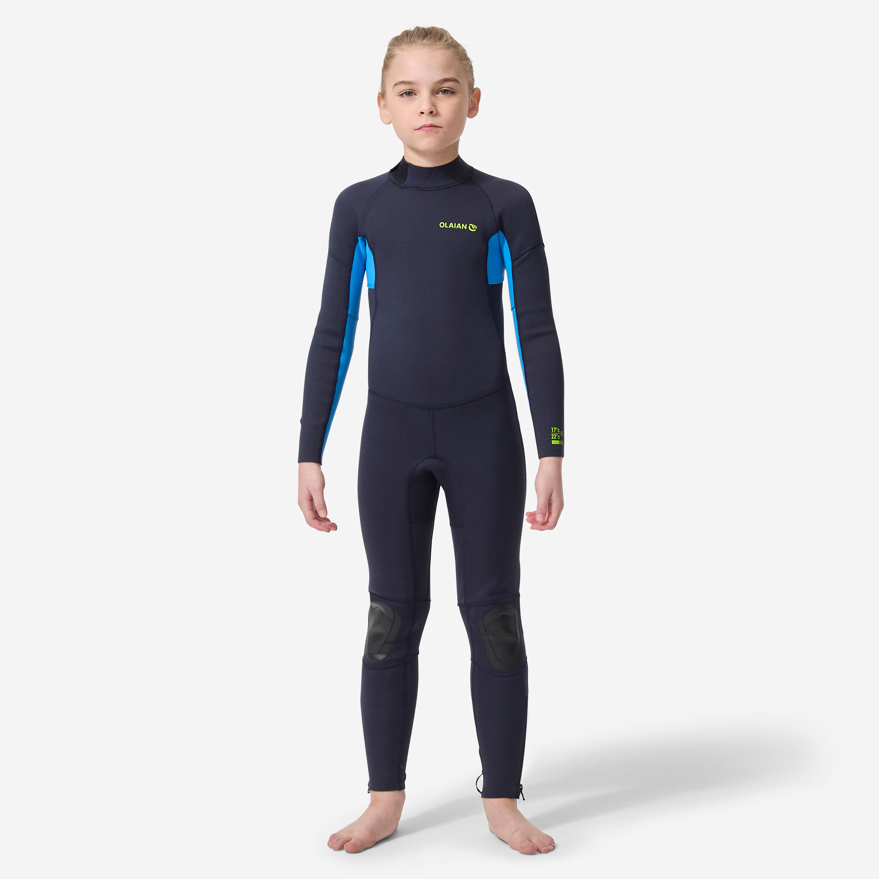 Kids' 2/2 Full Wetsuit - 100