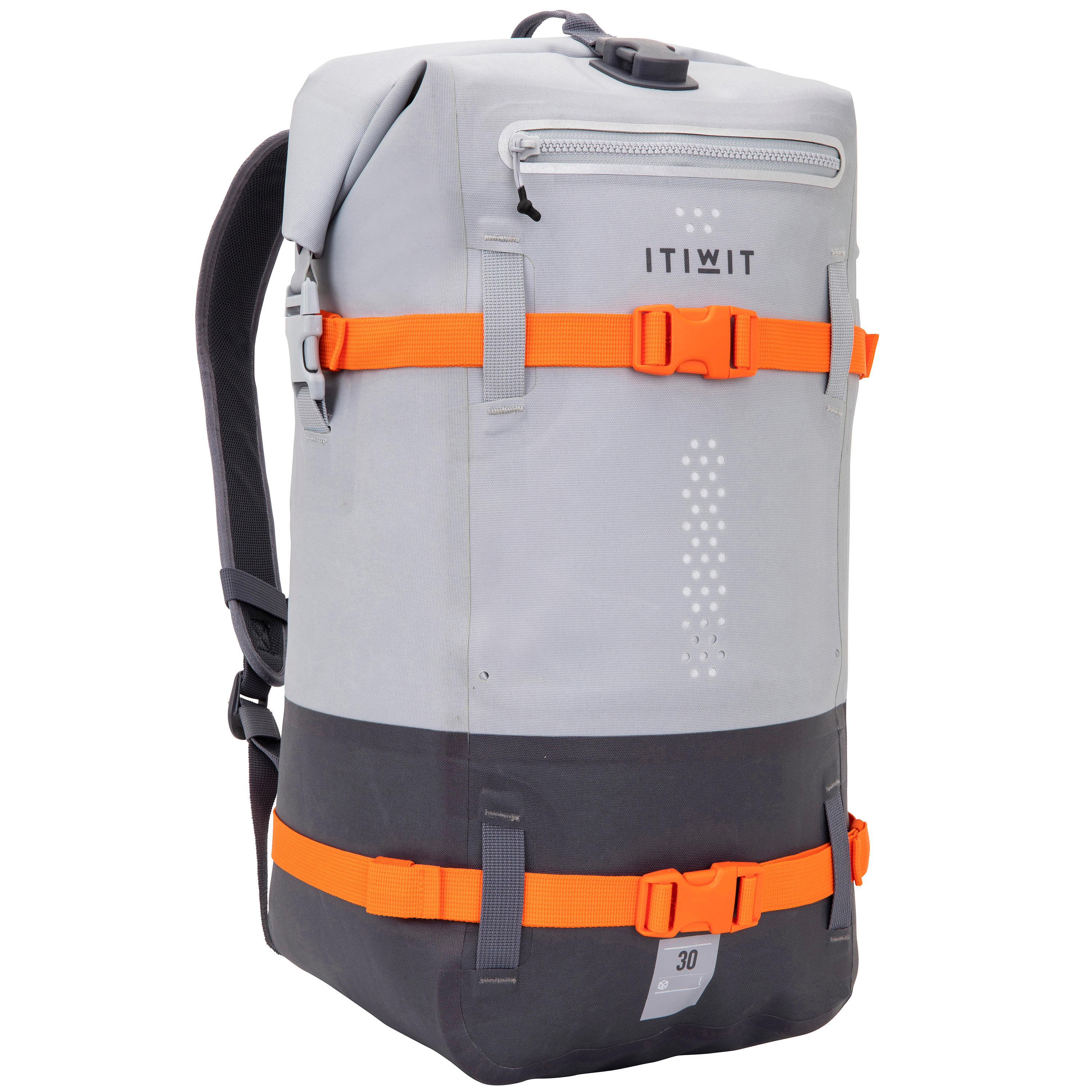 30Â L Waterproof Backpack - Grey