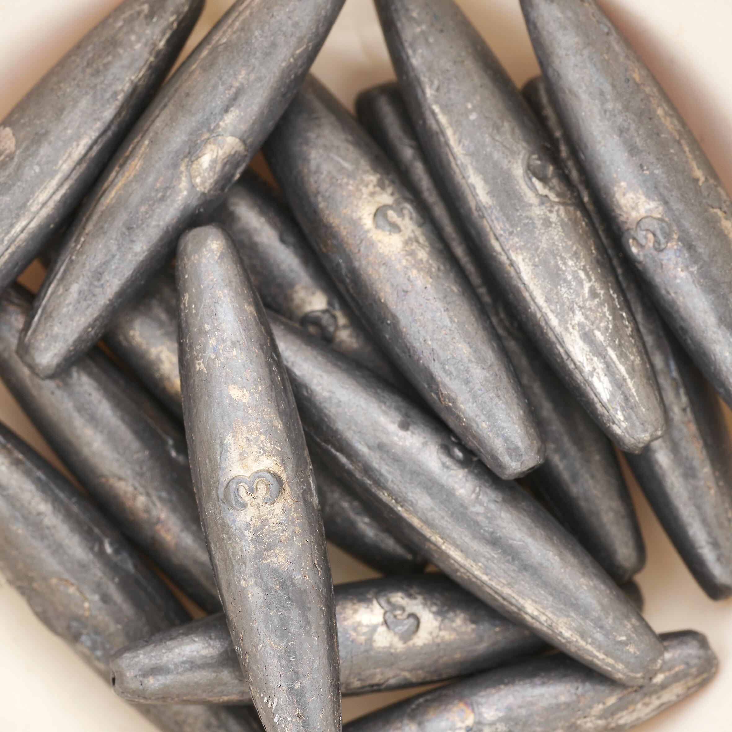 Fishing Long Drilled Olive Sinkers