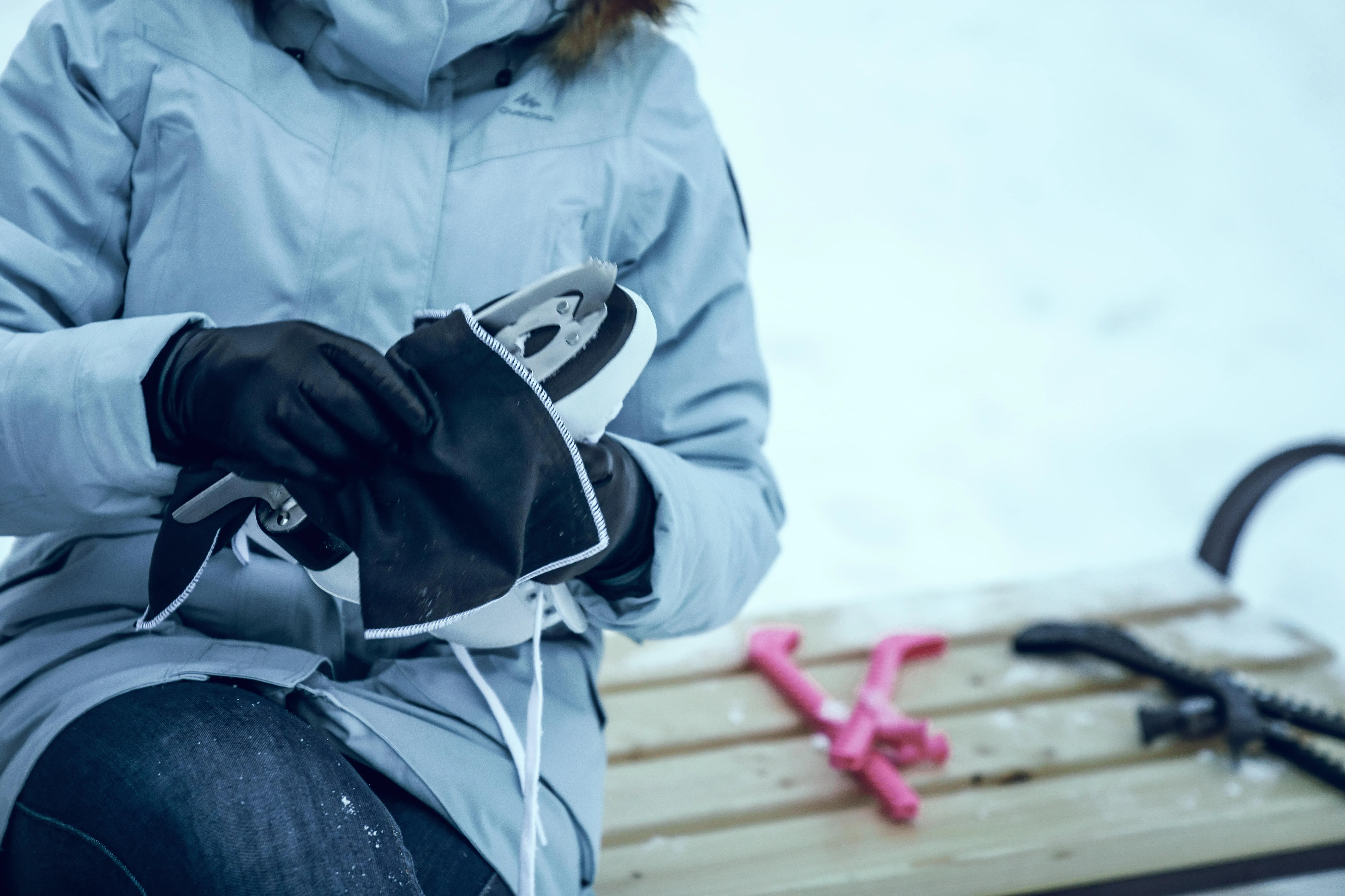 Ice Skate Blade Towel