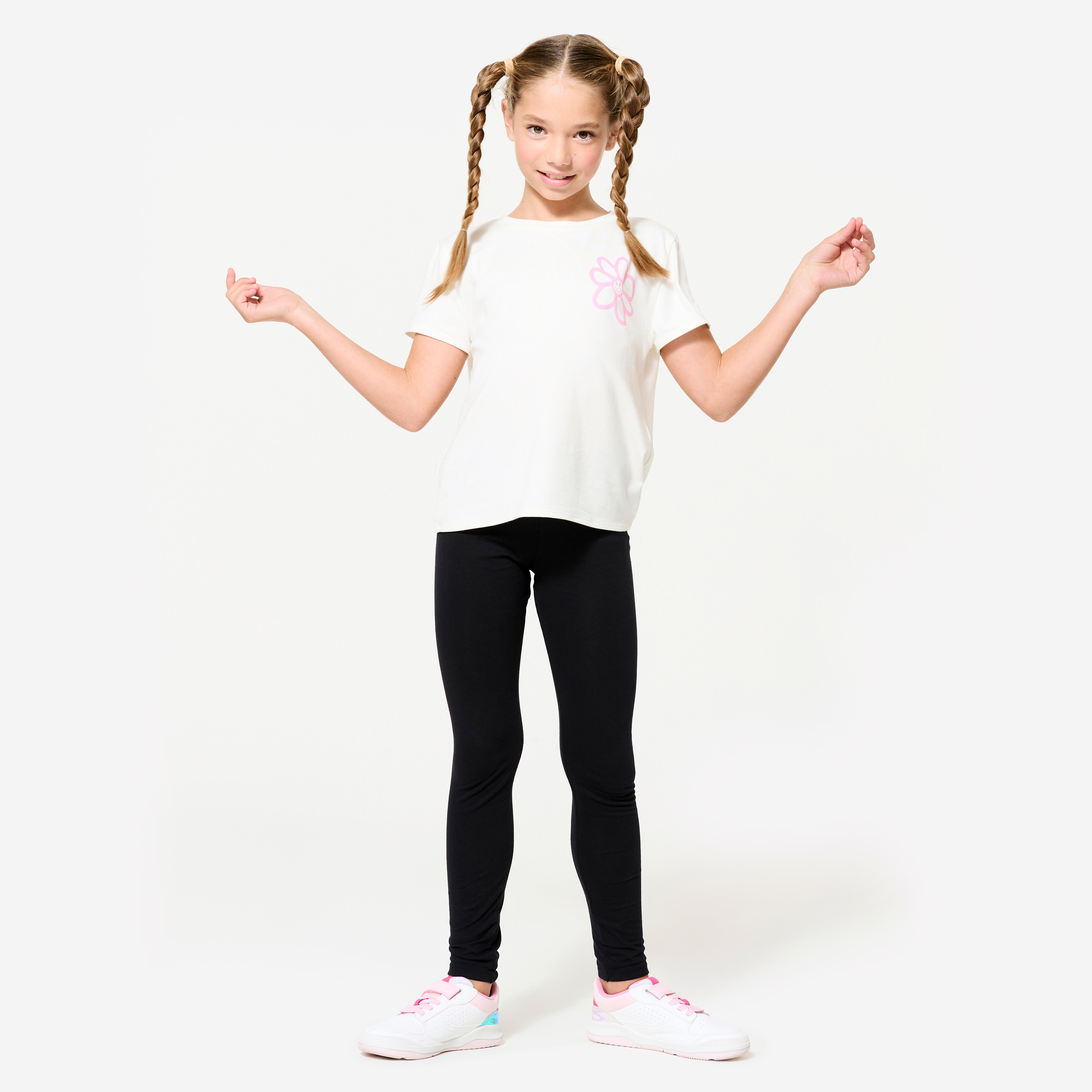 Kids' Leggings - 100 Black