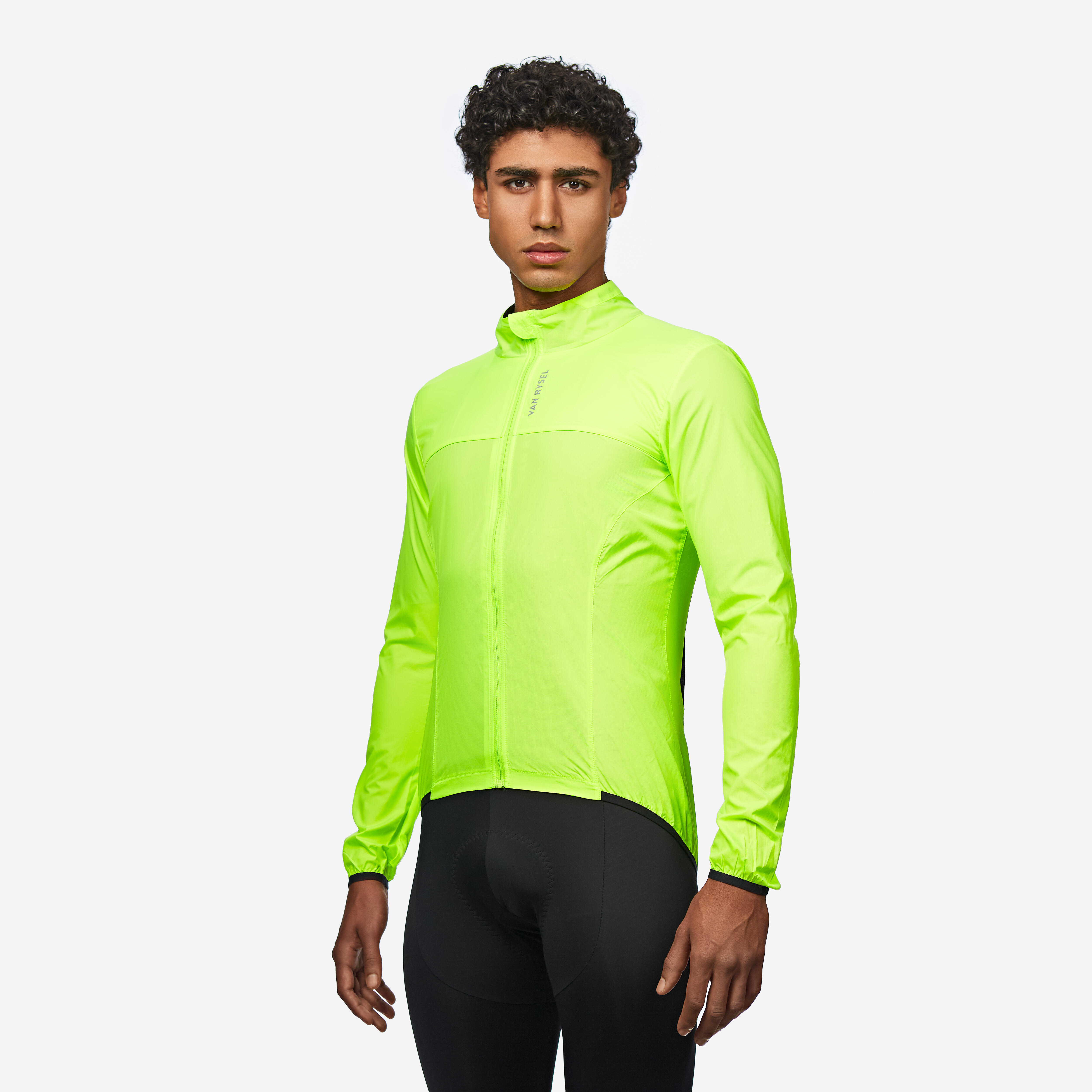 Men's Long-Sleeved Ultra-Light Road Cycling Windbreaker Racer