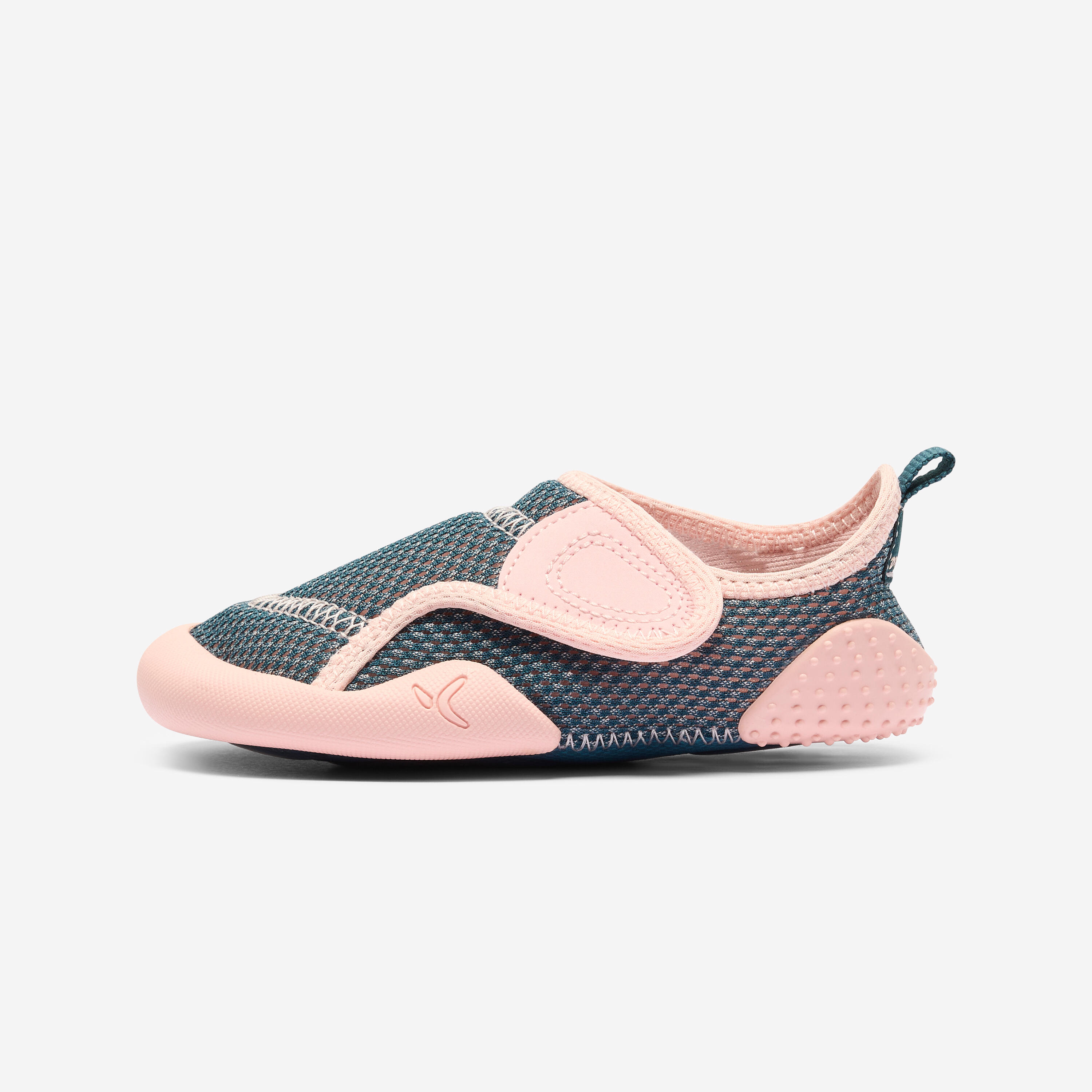 Kidsâ Non-Slip Booties - Babylight Blue/Pink