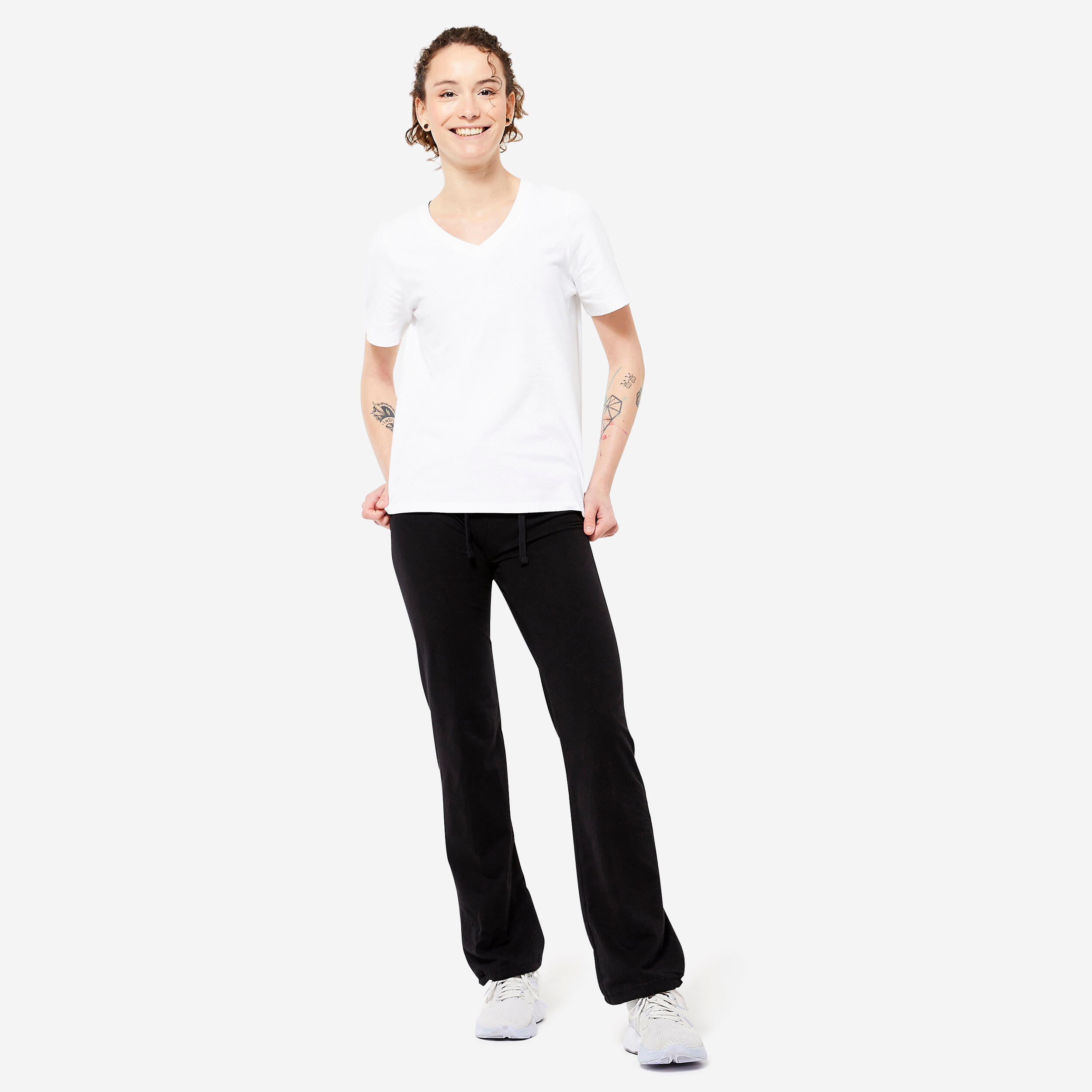 Women's Adjustable Ankles Leggings - 500