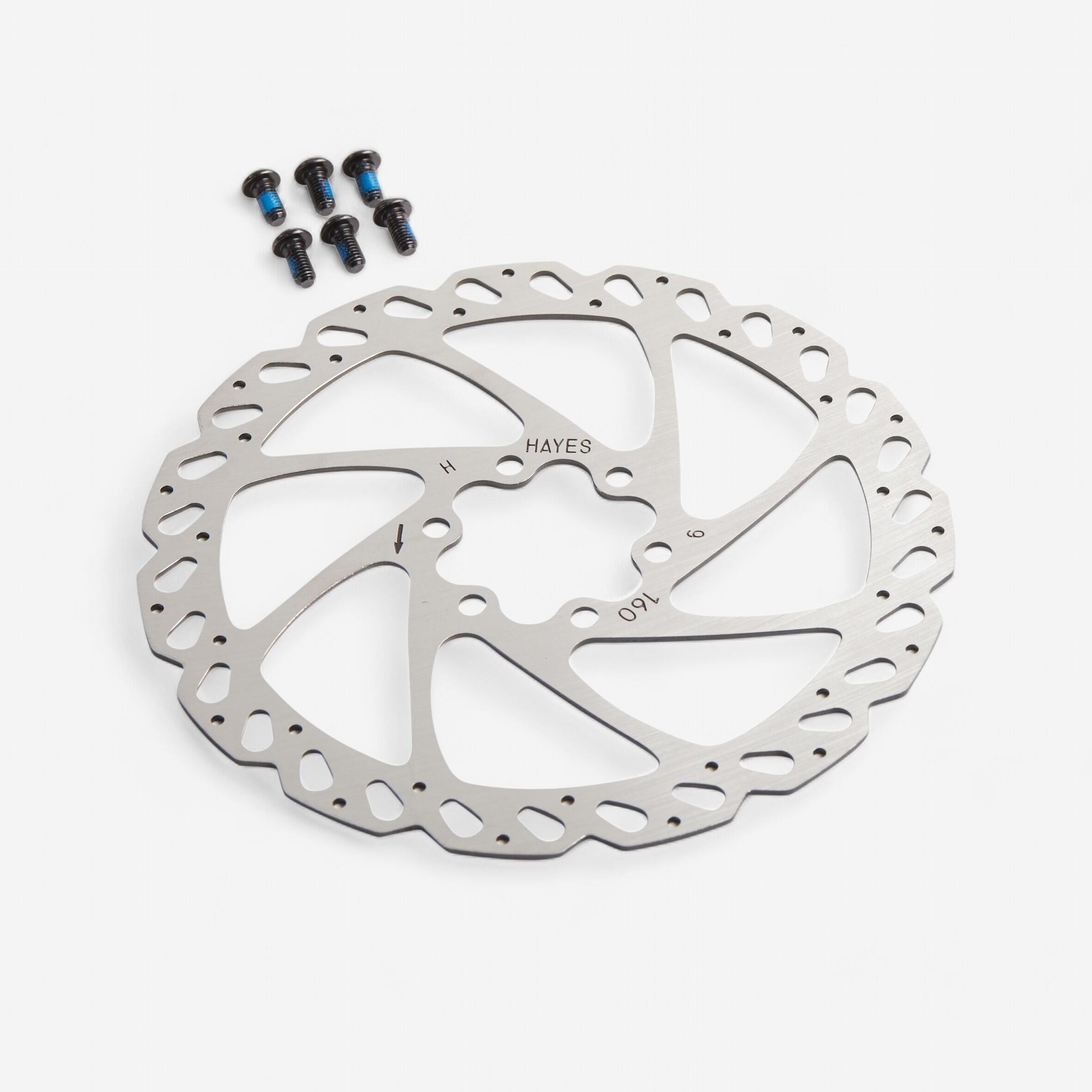 160 mm 6-Bolt Disc Brake Rotor