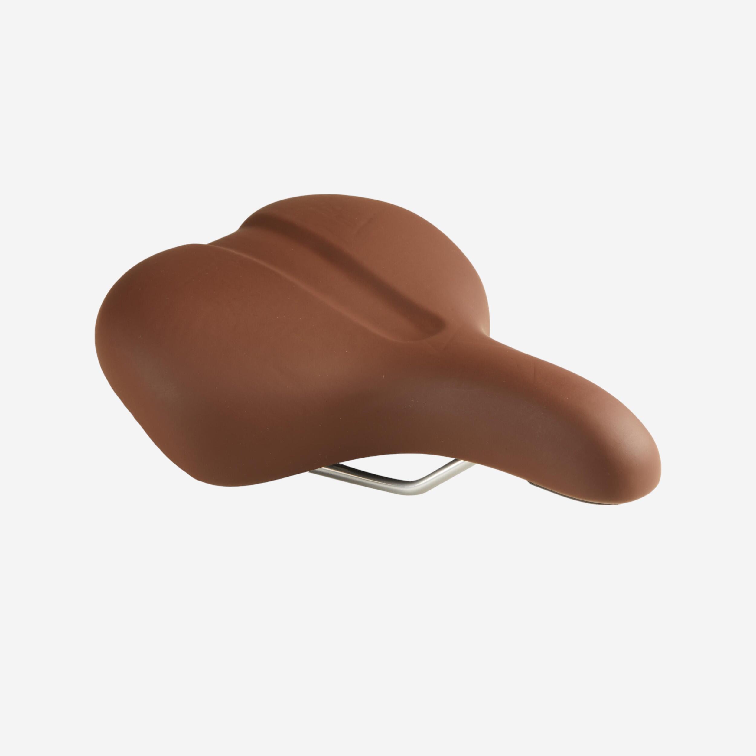 City Saddle + Clamp - Brown