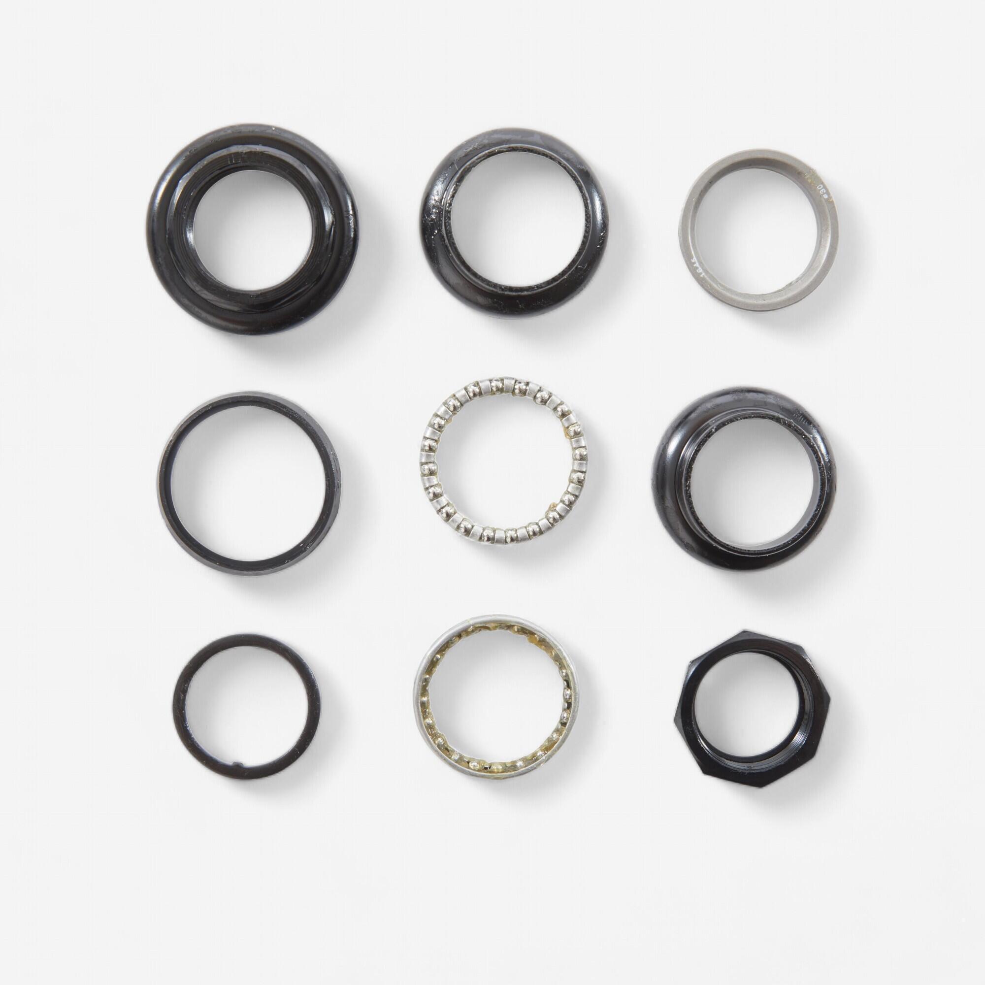 1 1/8" Threaded Headset - Black