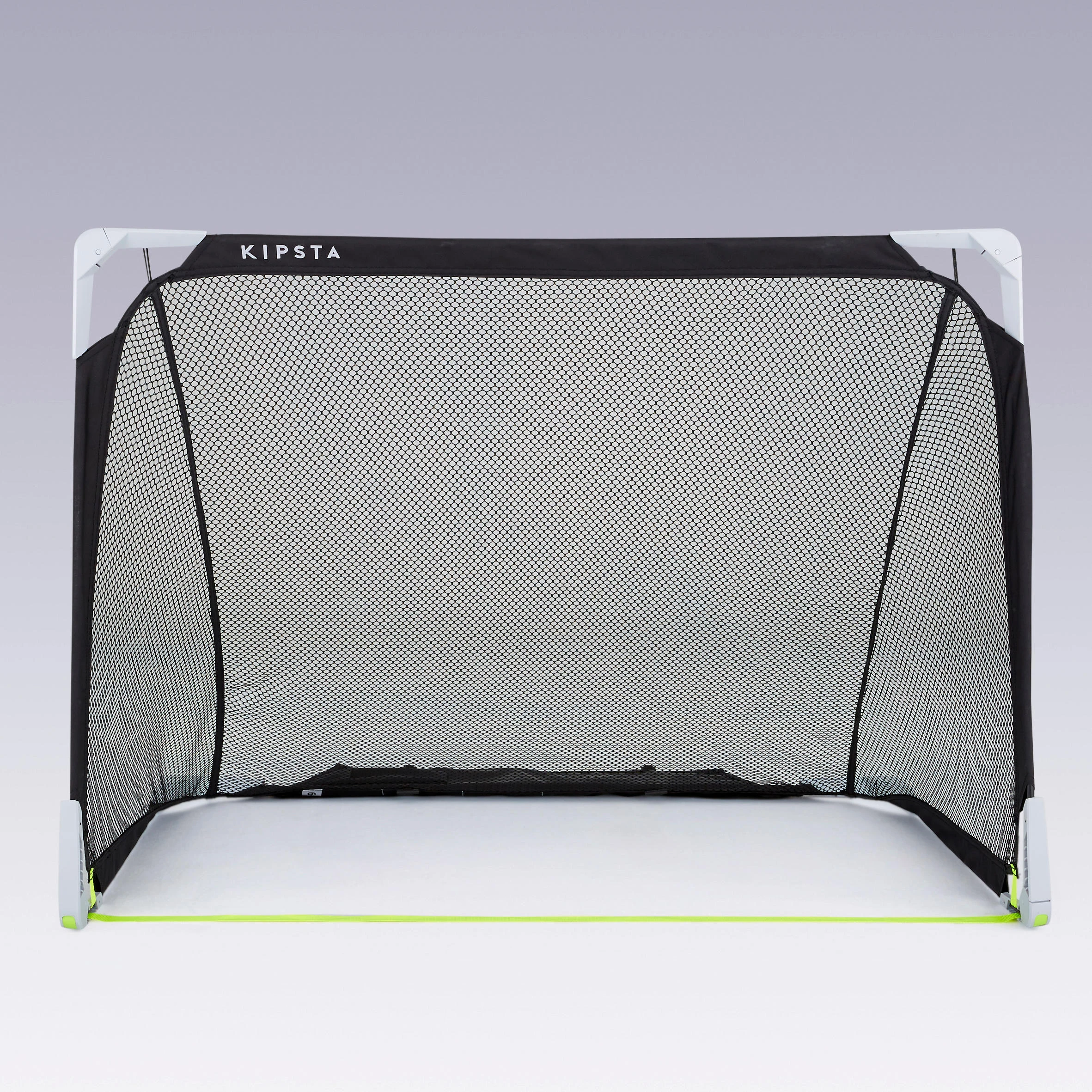 Size M Soccer Net - Black/Grey
